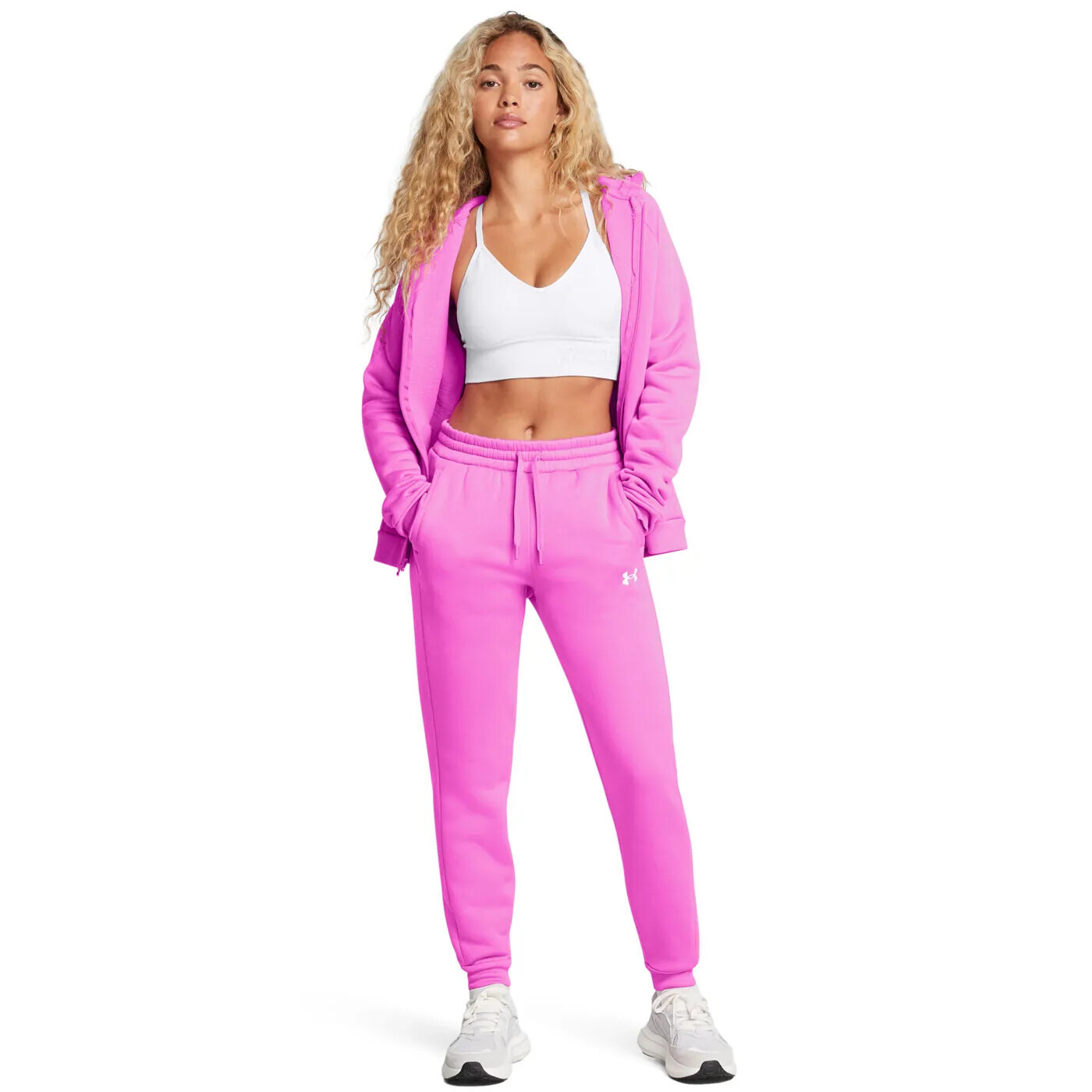 Dámské tepláky Under Armour UA Armour Fleece Jogger-PPL