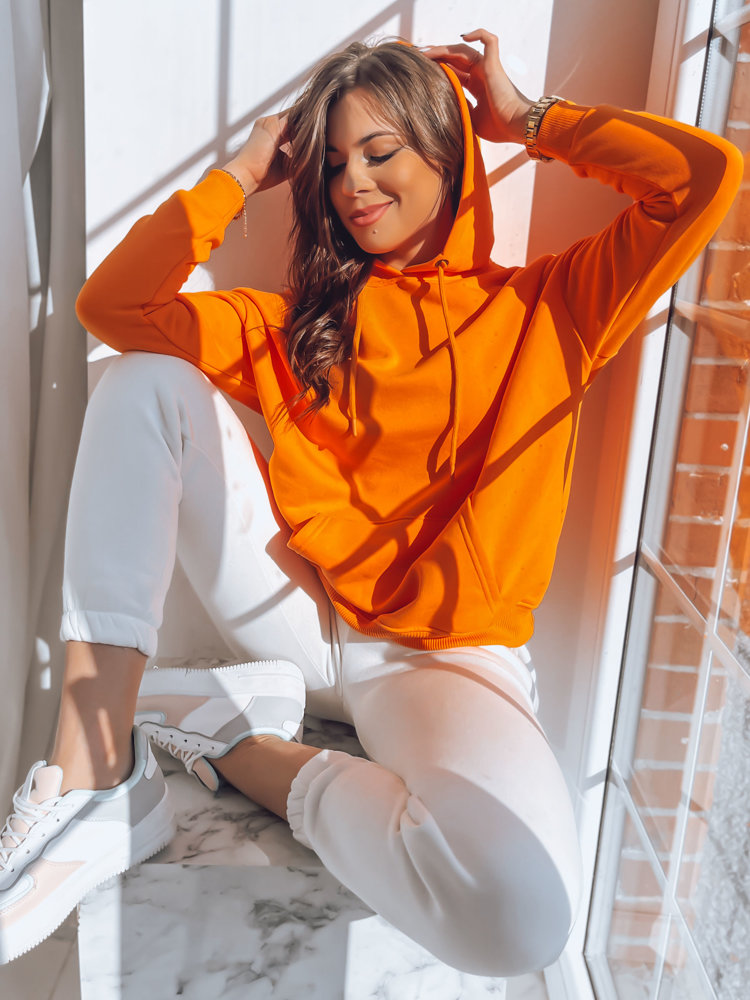 Women's sweatshirt BIGI orange Dstreet