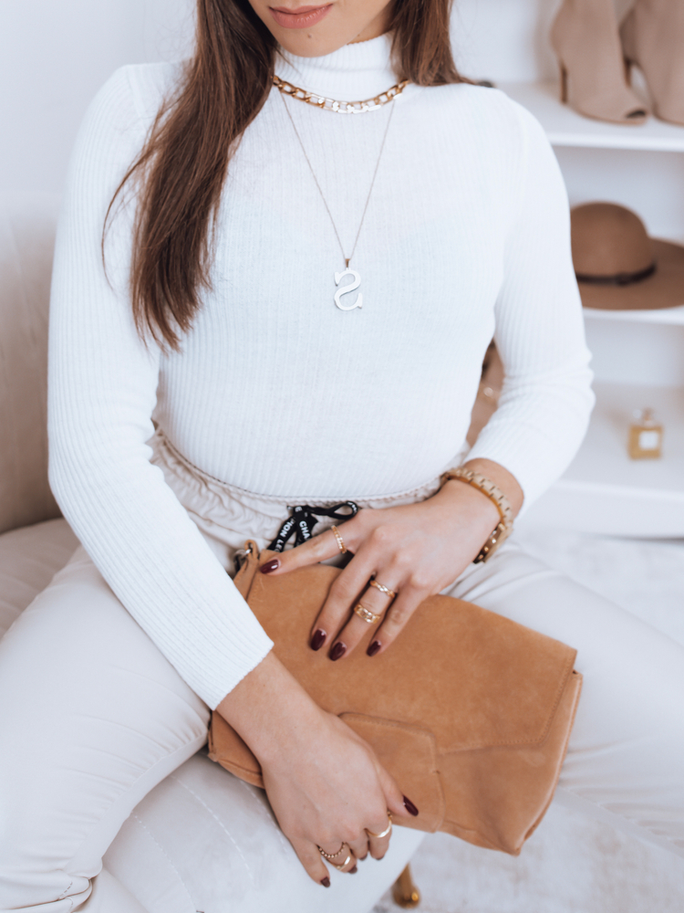 Women's sweater OSLO ecru Dstreet