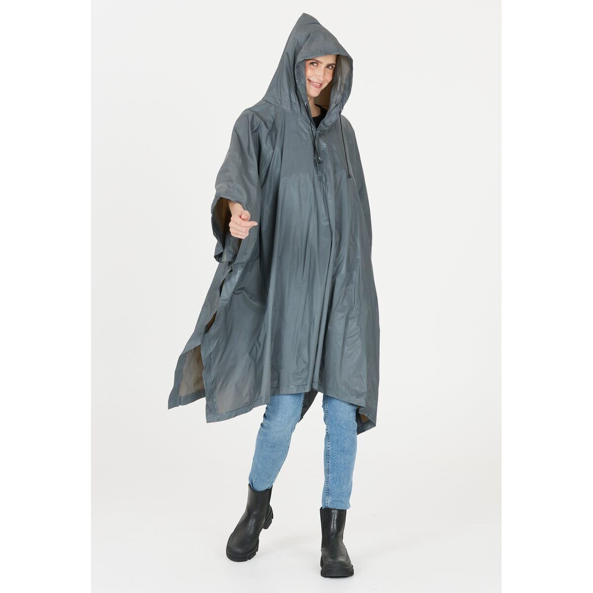 Unisex pláštěnka Whistler Catiorm Rain Poncho - velikost OSFA