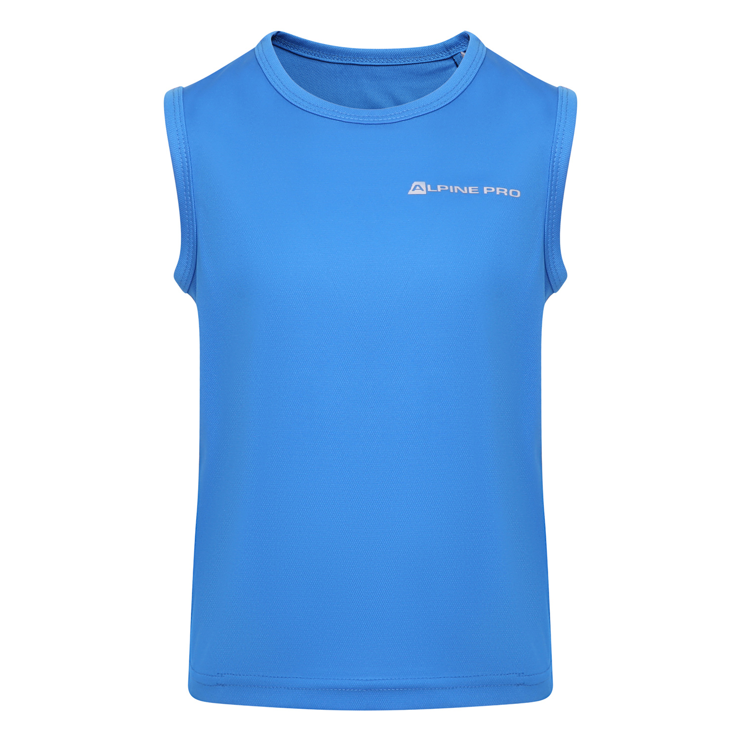 Kids Quick-drying Tank Top ALPINE PRO SCODO Electric Blue Lemonade