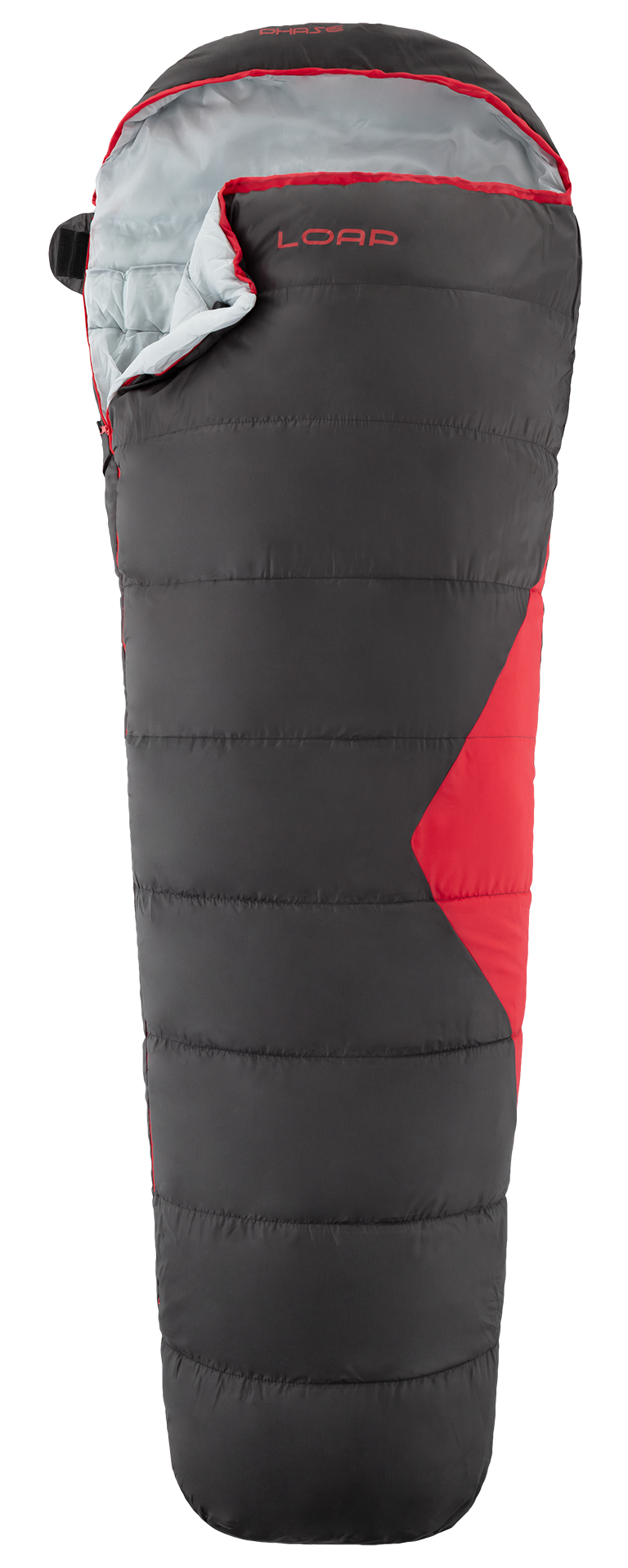 Mummy Sleeping Bag LOAP PHASE Grey/Red