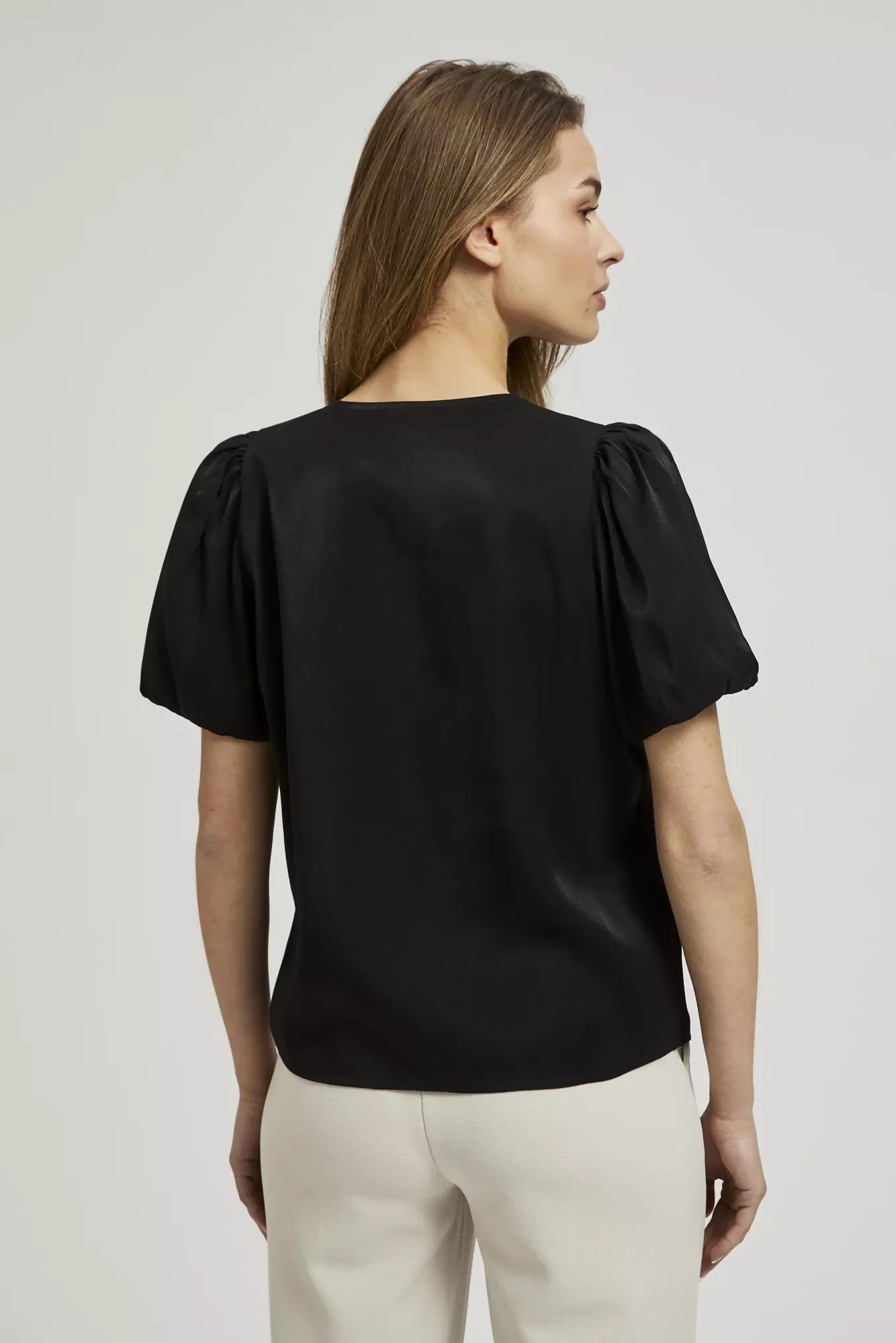 Women's shirt blouse MOODO - black