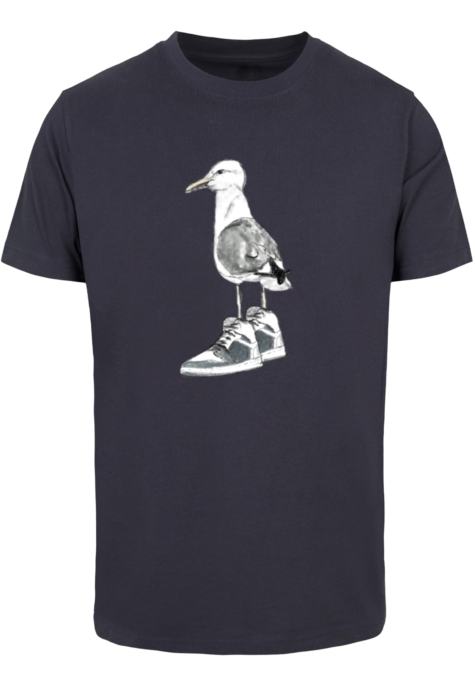 Men's Seagull Sneakers T-Shirt - Navy