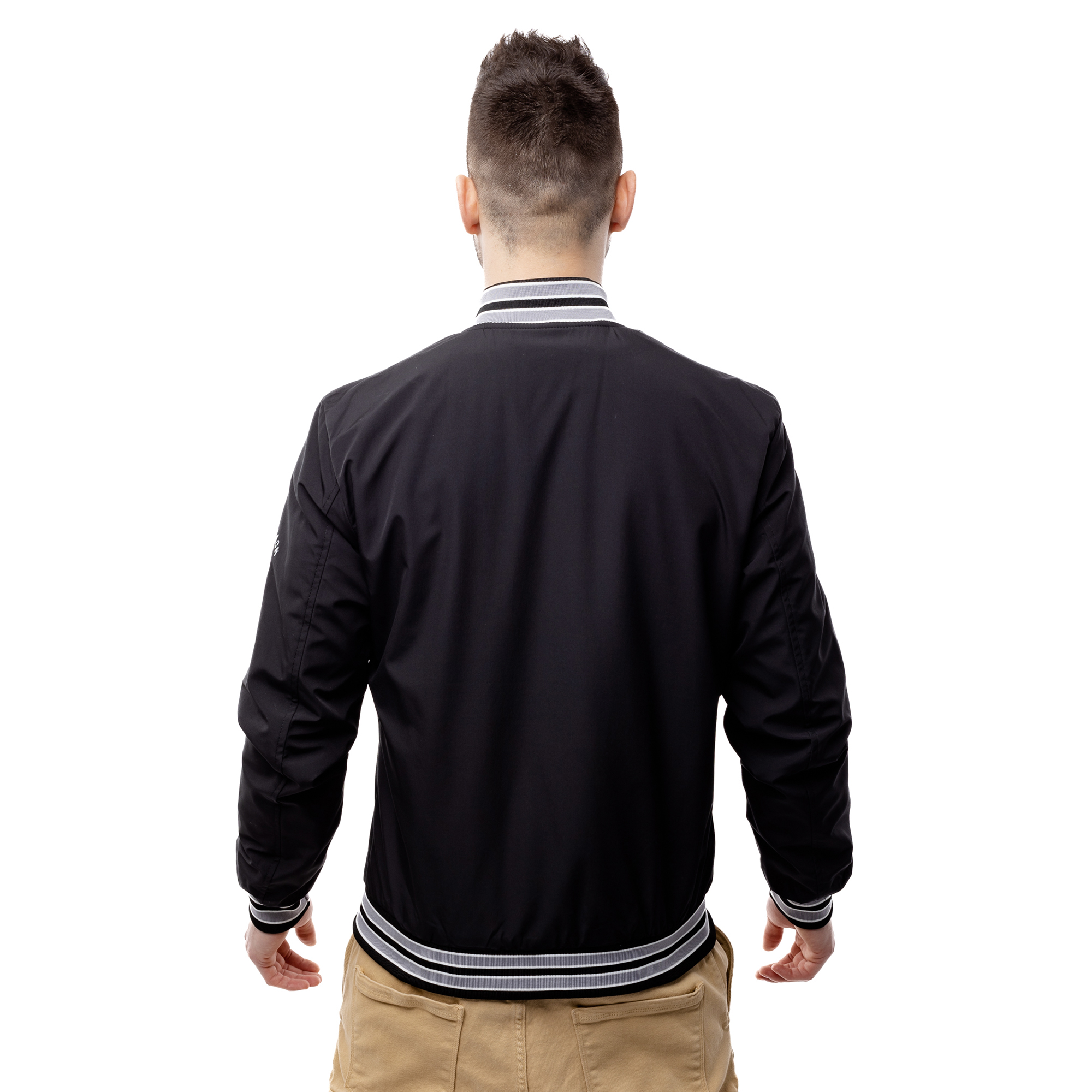 Men&#039;s Baseball Jacket GLANO - Black