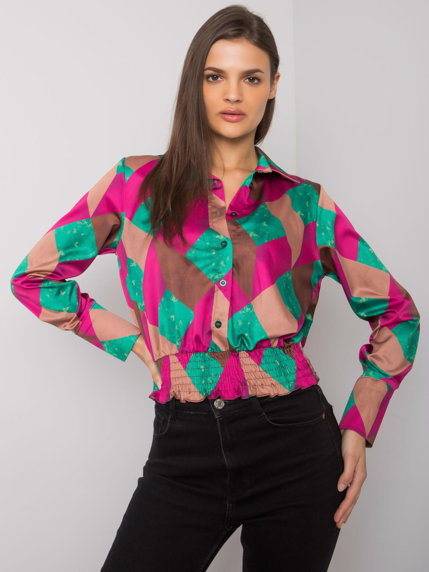 Blouse-DHJ-BZ-15251.82-fuchsia