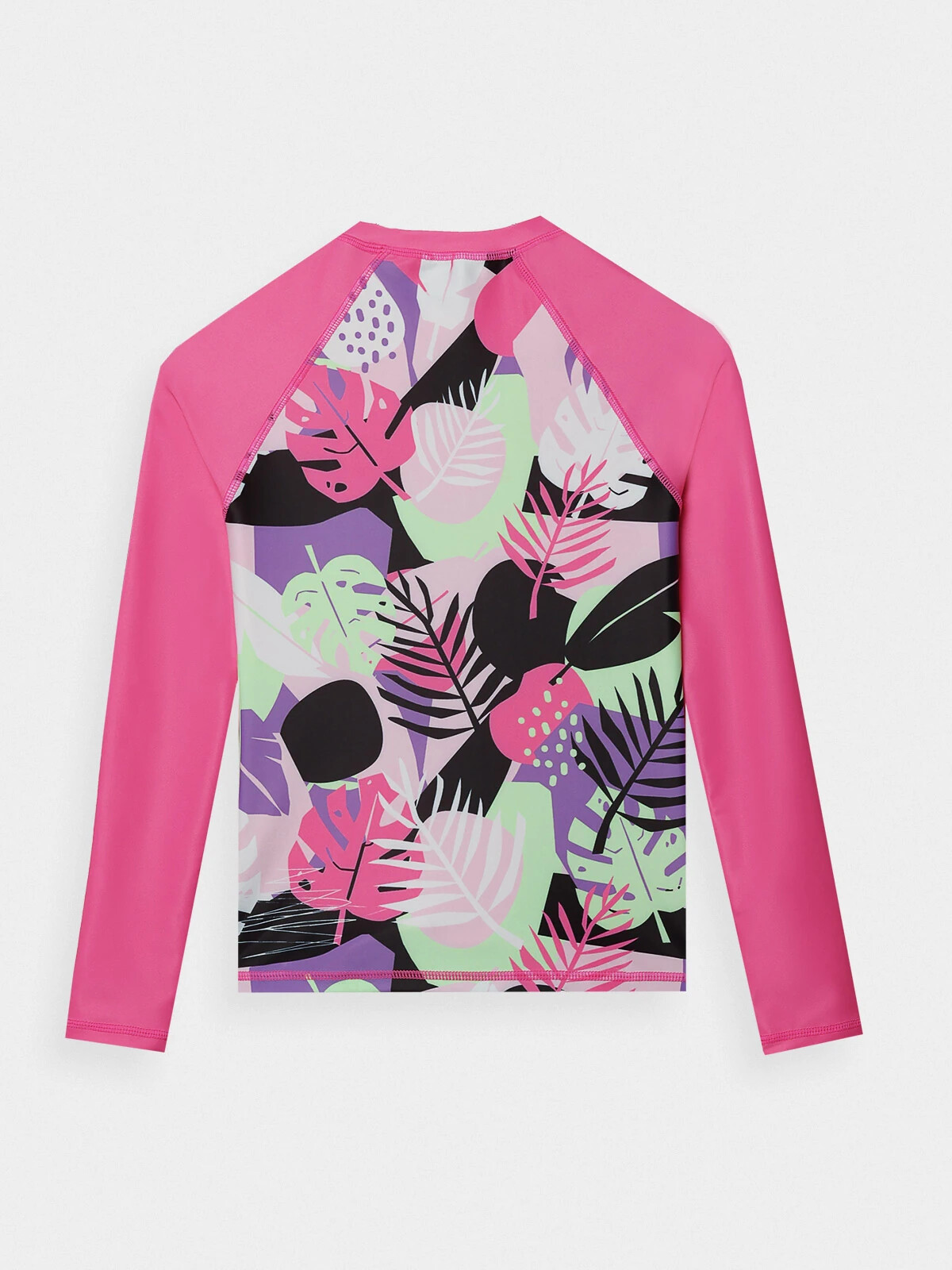 Girls' three-piece swimsuit 4F - multicolored