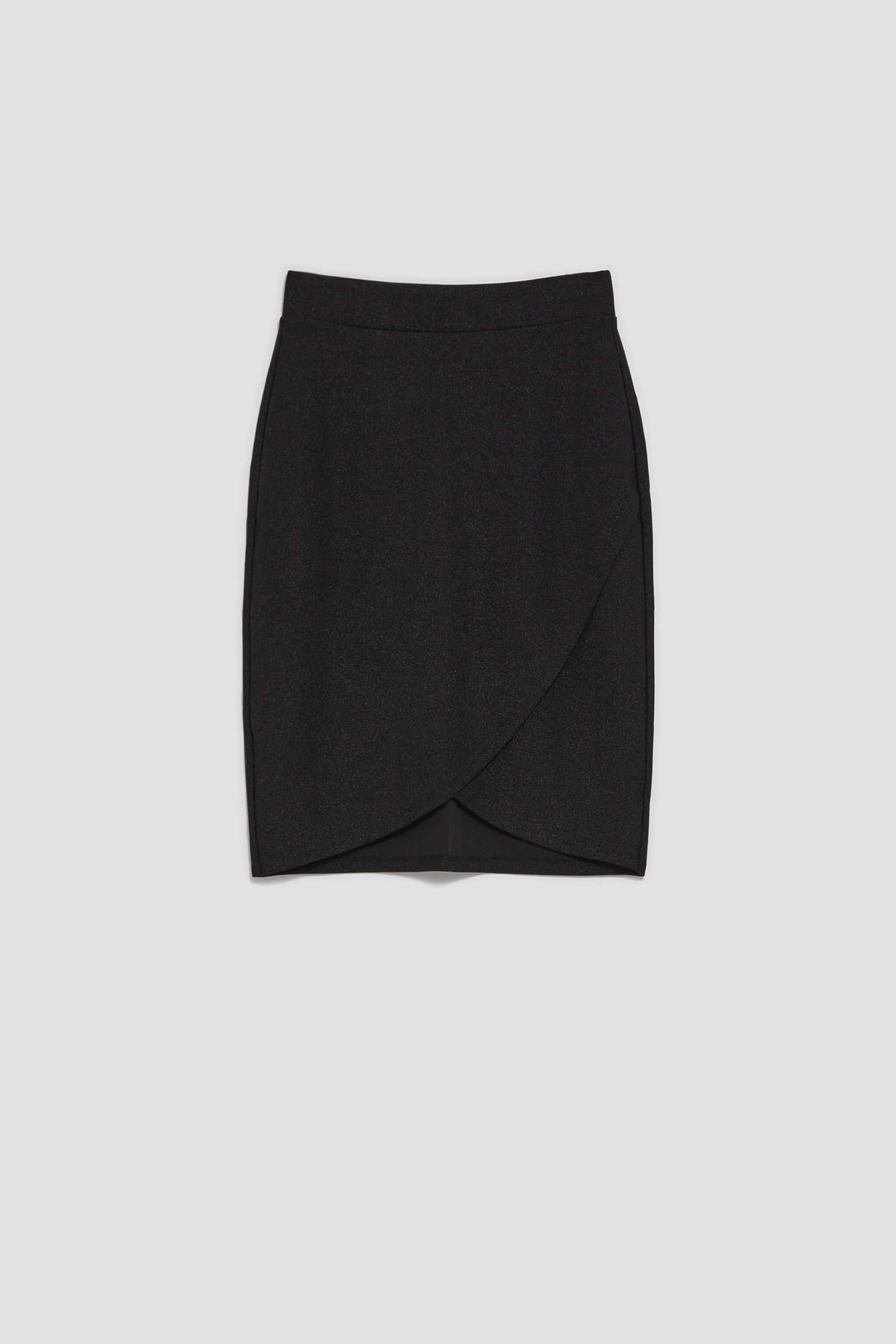 Pencil skirt with slit