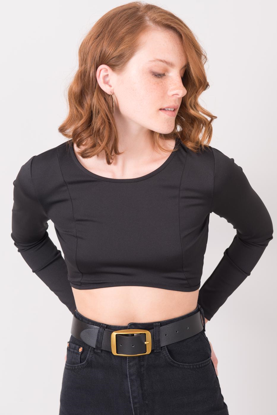 BSL negru scurt de top