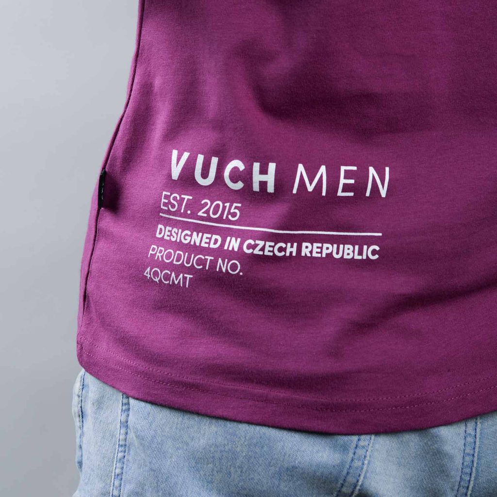 Tricouri pentru barbati Vuch - mov