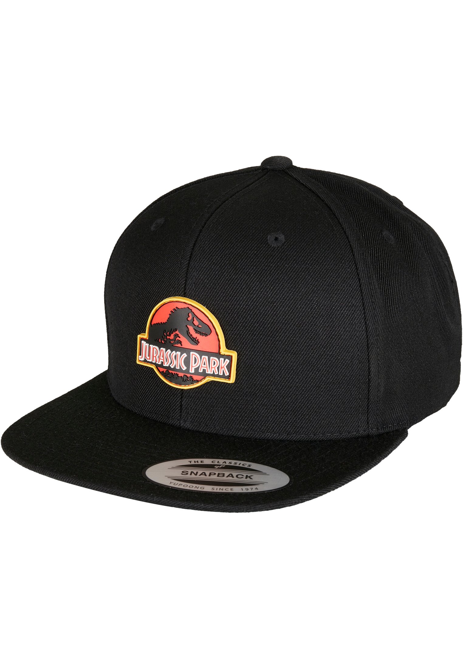 Black Snapback with Jurassic Park logo