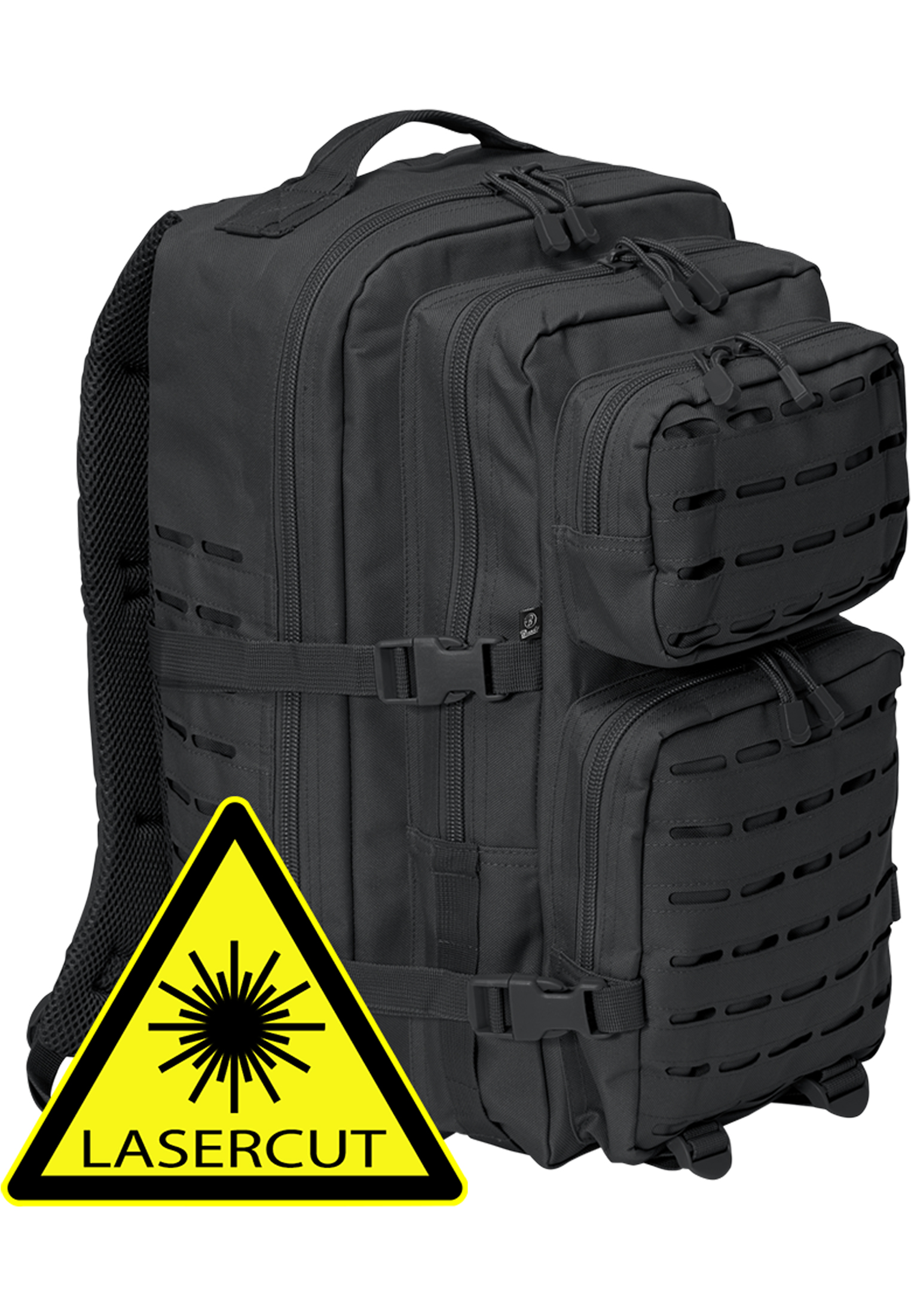 Rucsac mare negru US Cooper Lasercut