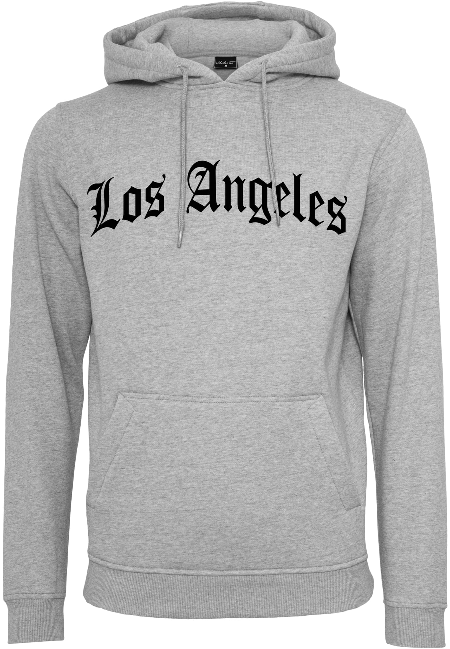 Los Angeles text Hoody heather grey