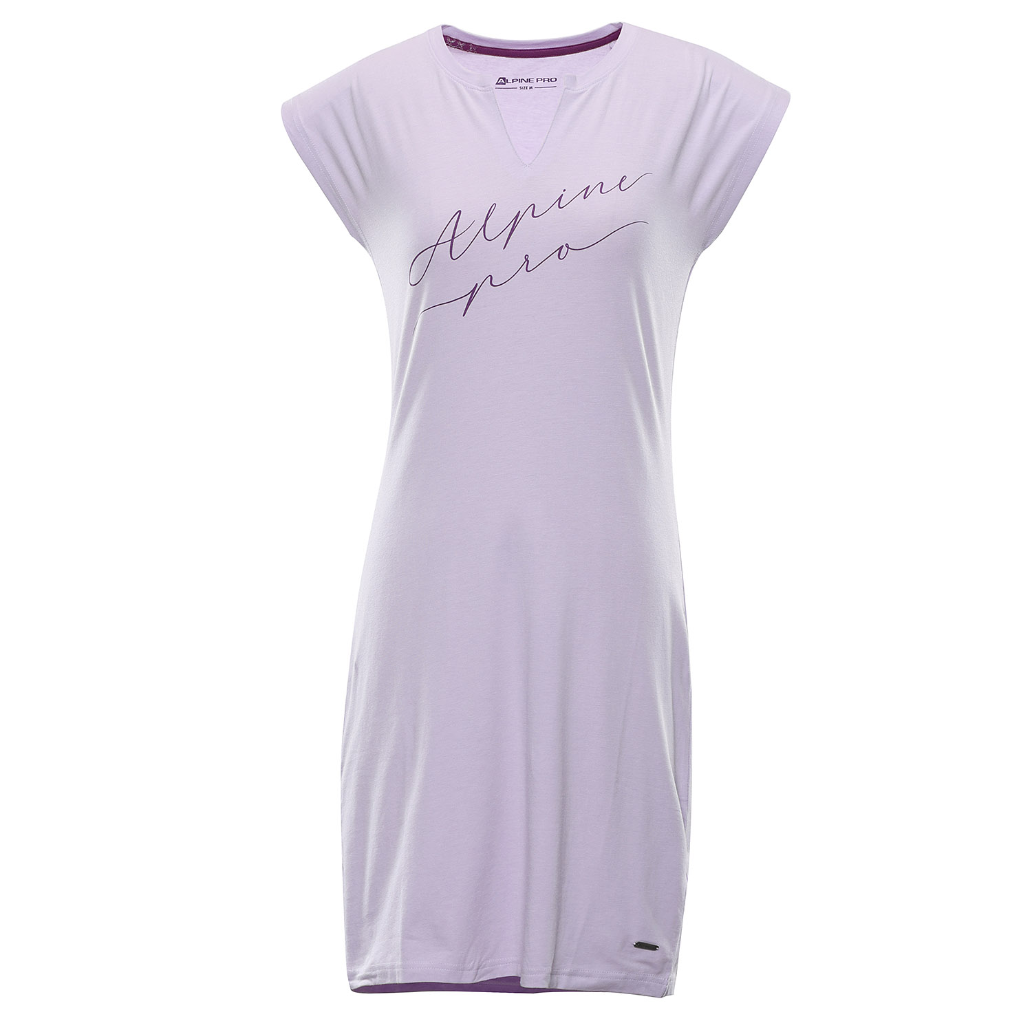 Women's Dress ALPINE PRO RUBERA Pastel Lilac