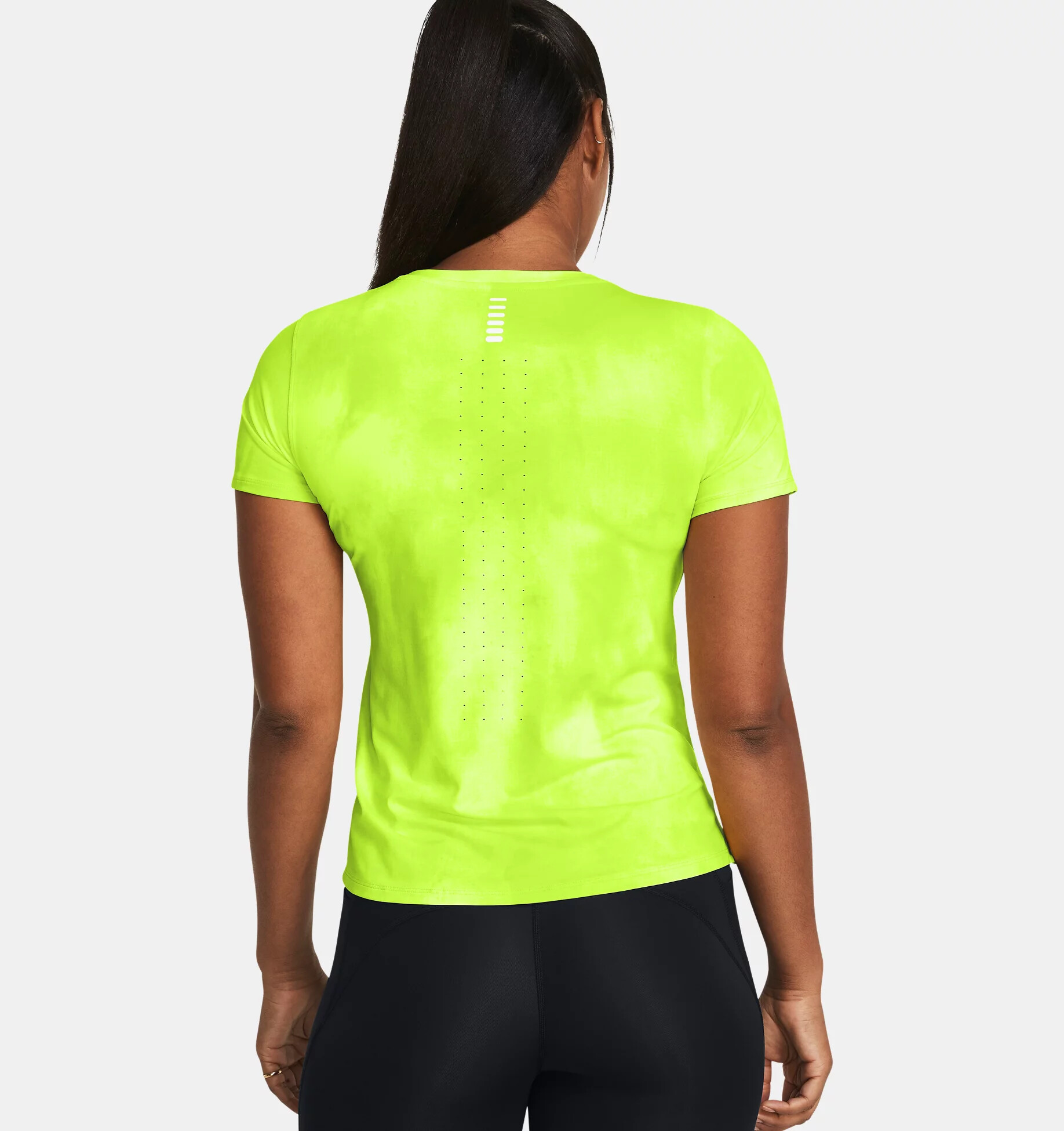 Women's T-shirt Under Armour Launch Elite Printed SS