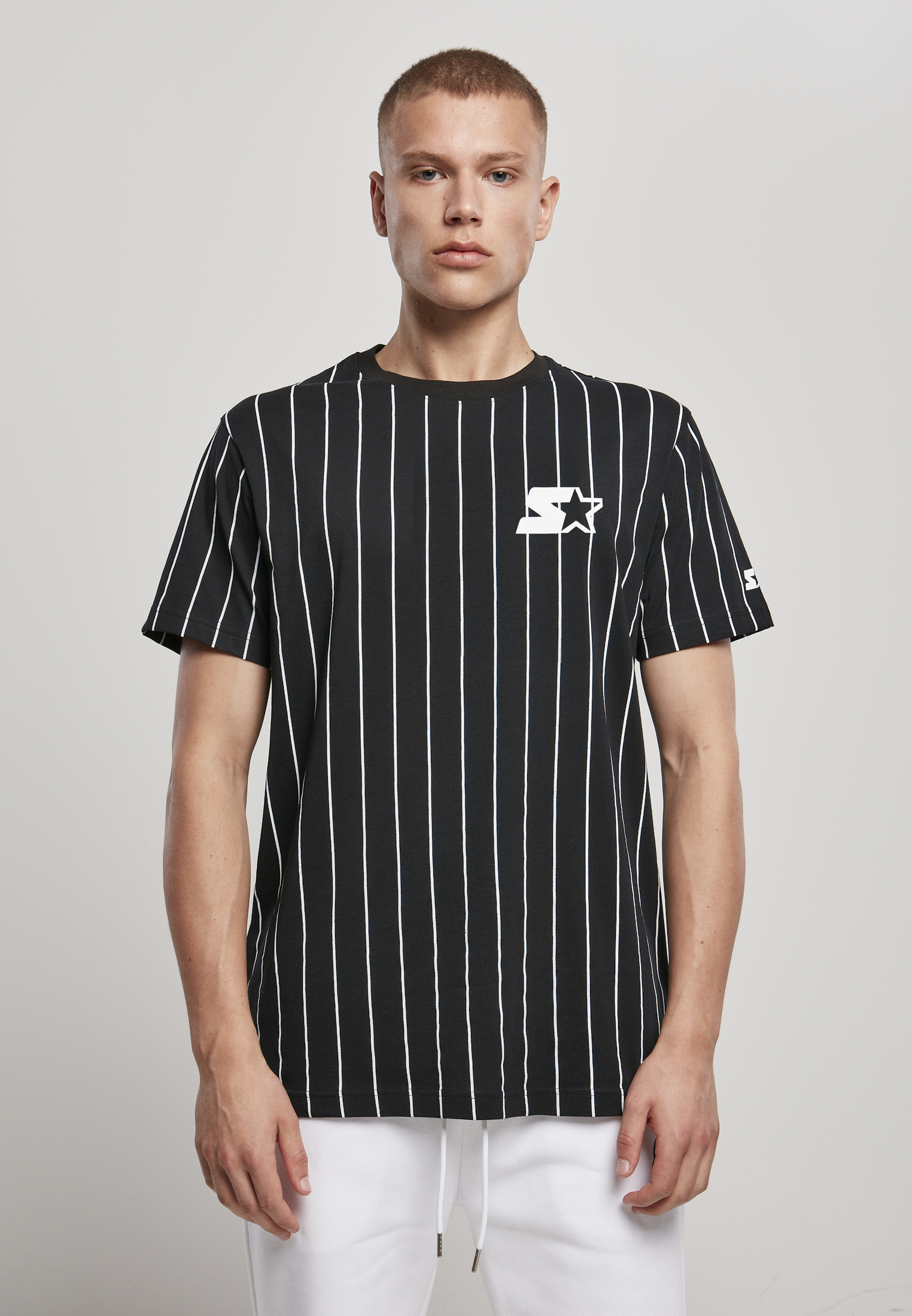 Starter Pinstripe Jersey Black