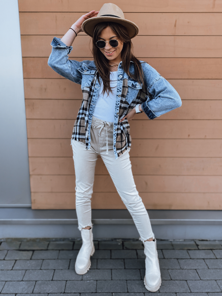 Pantaloni de damă DStreet Beige