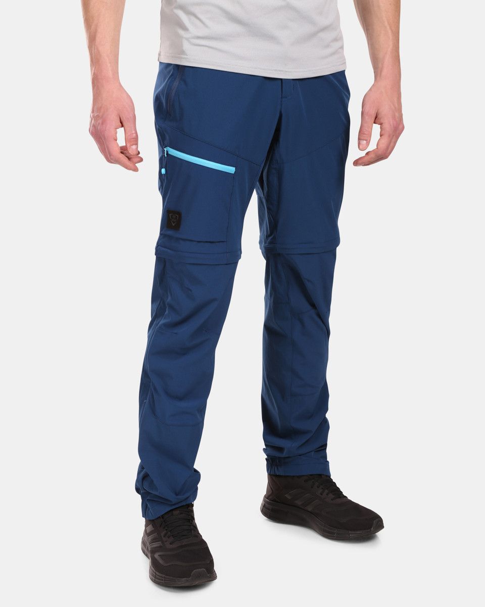 Pánské outdoorové odepínací kalhoty Kilpi HOSIO-M Tmavě modrá