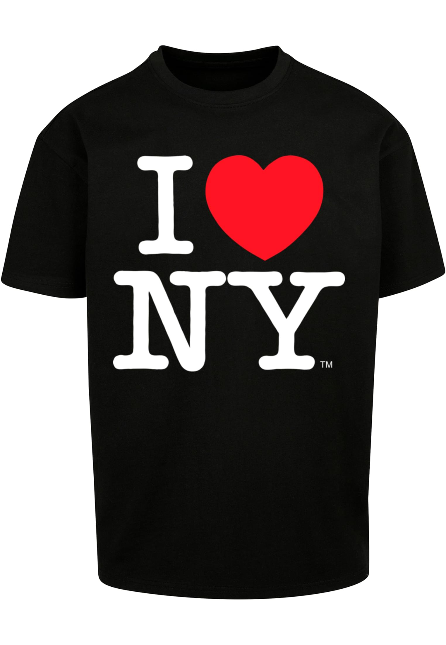 Men's T-shirt I Love NY Oversize Black