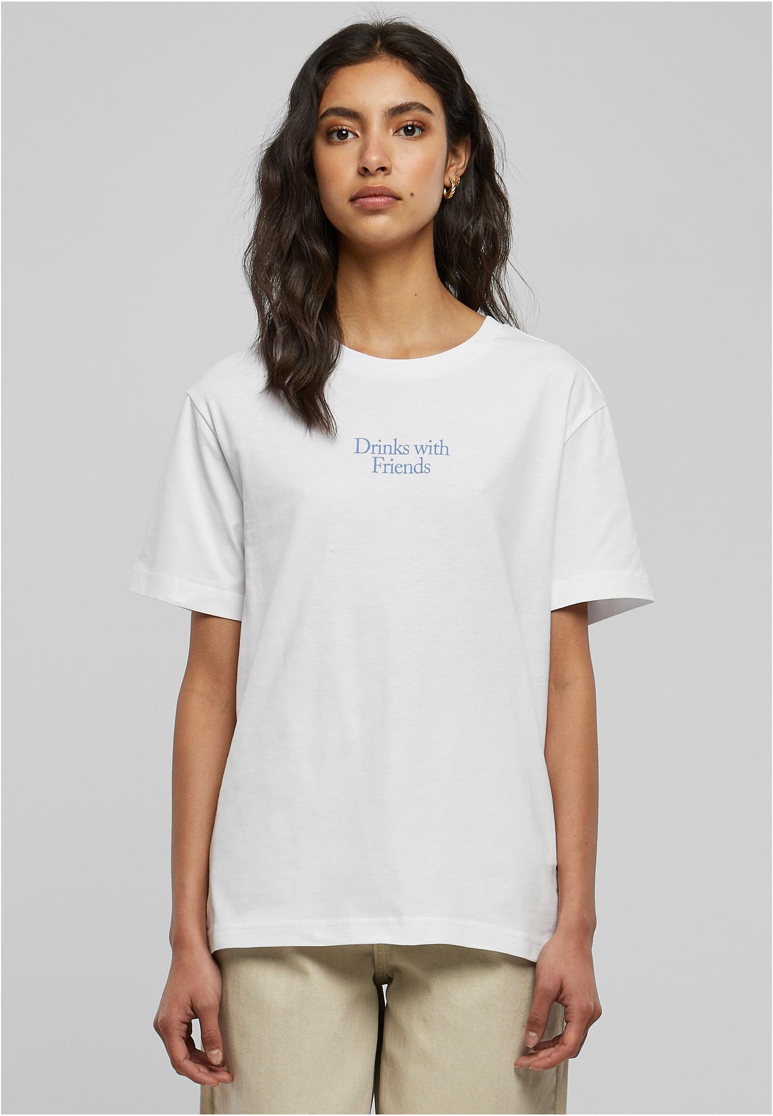 Drinks With Friends Tee White