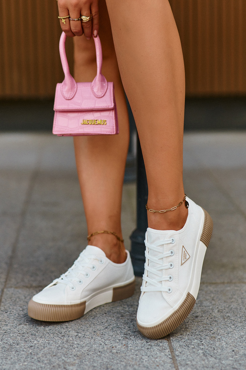 Women's Low-Top Sneakers White Enalae