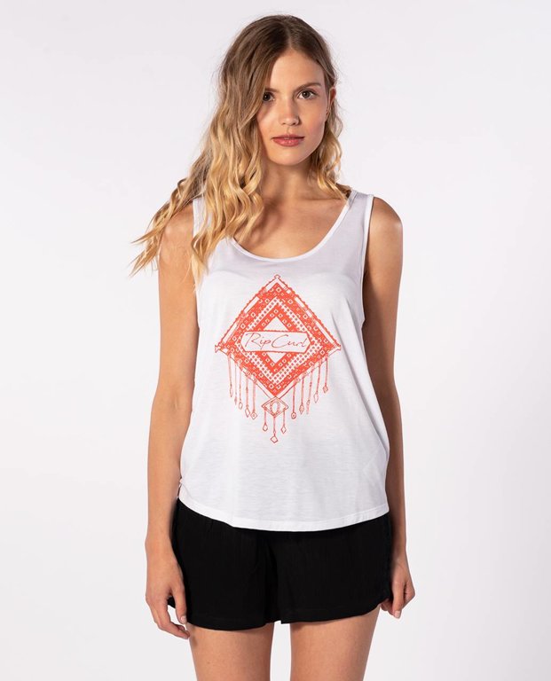 Tank Top Rip Curl BOLLYWOOD SINGLET White