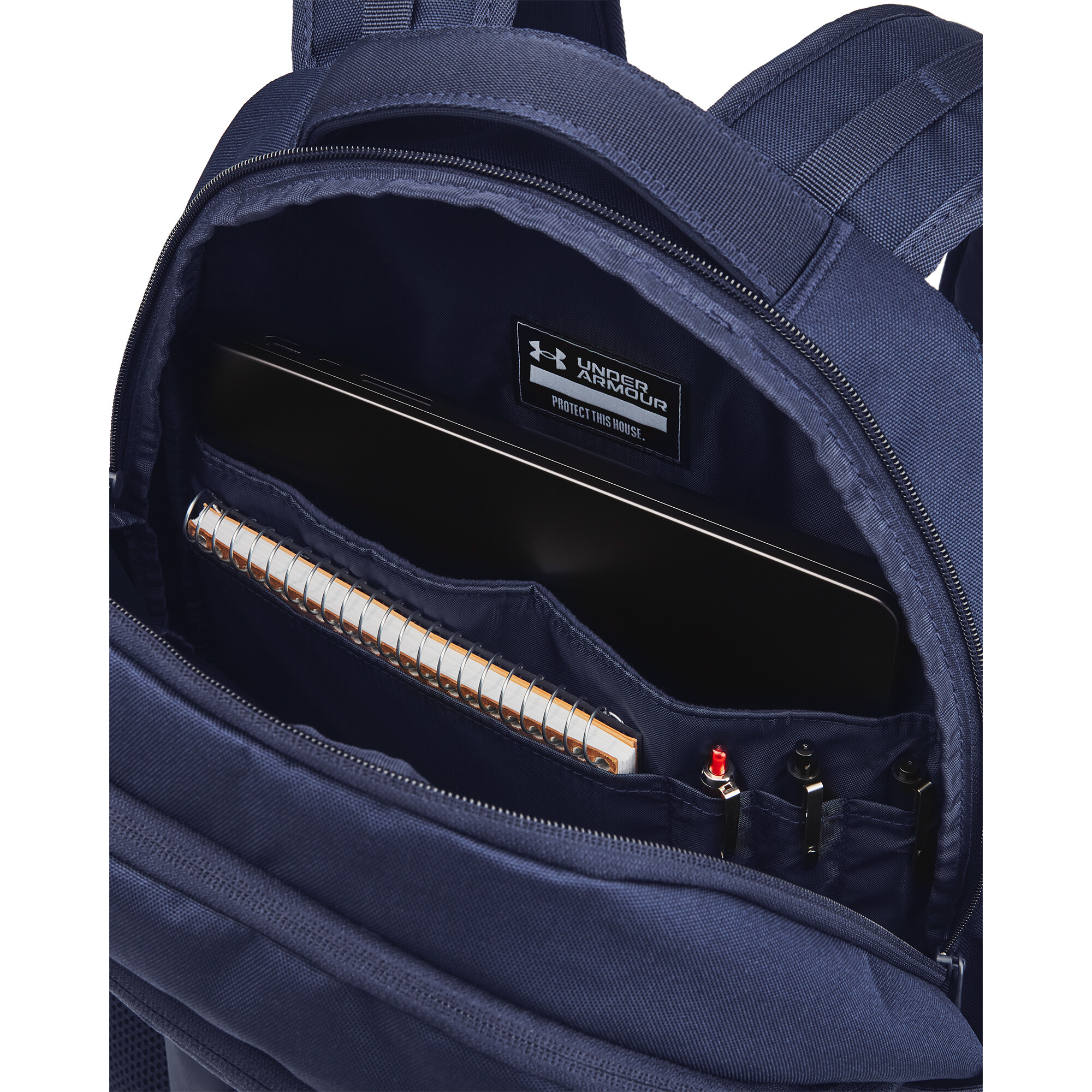 UA Hustle 6.0 Backpack-BLU