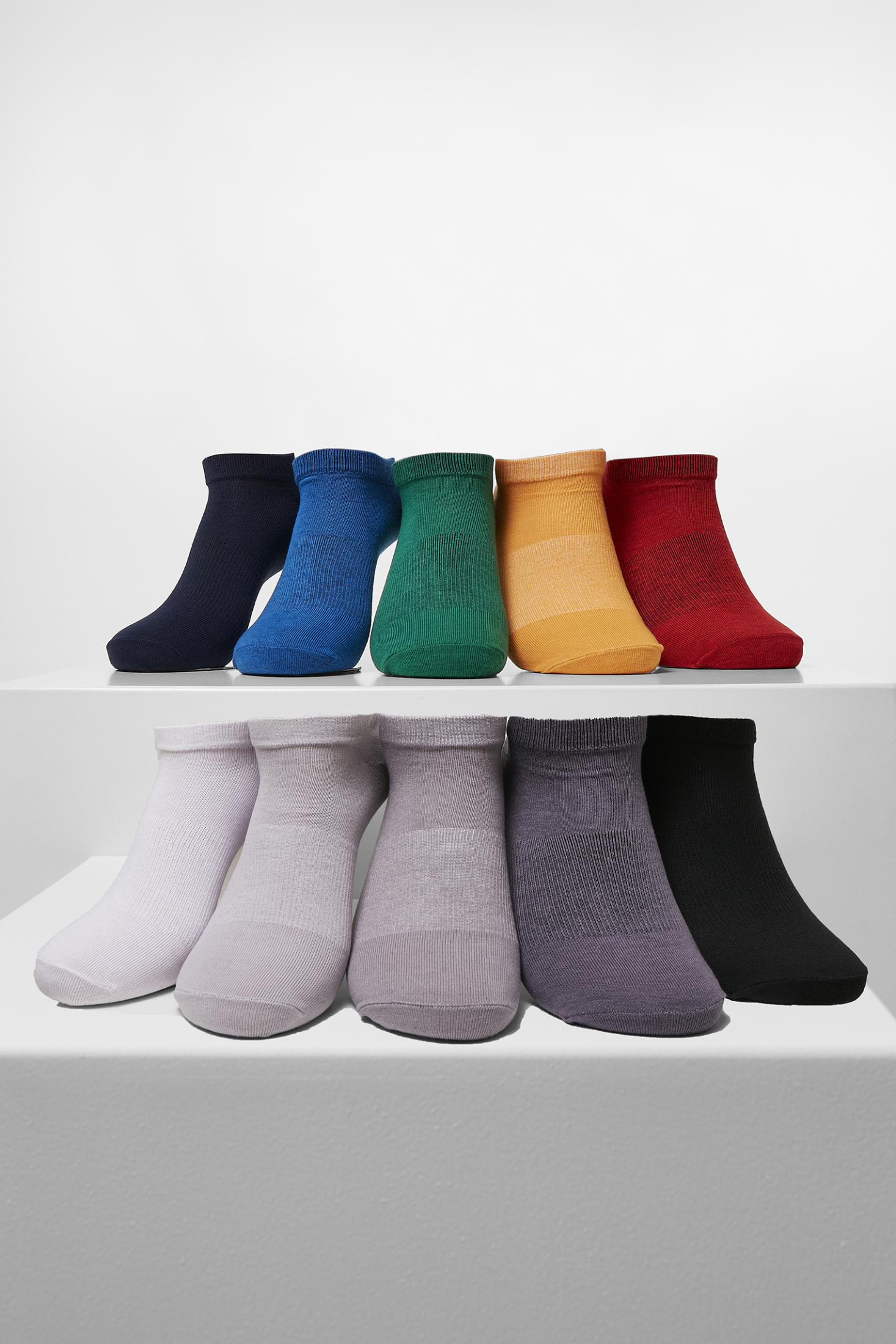 Sneaker socks 10-pack - multicolored