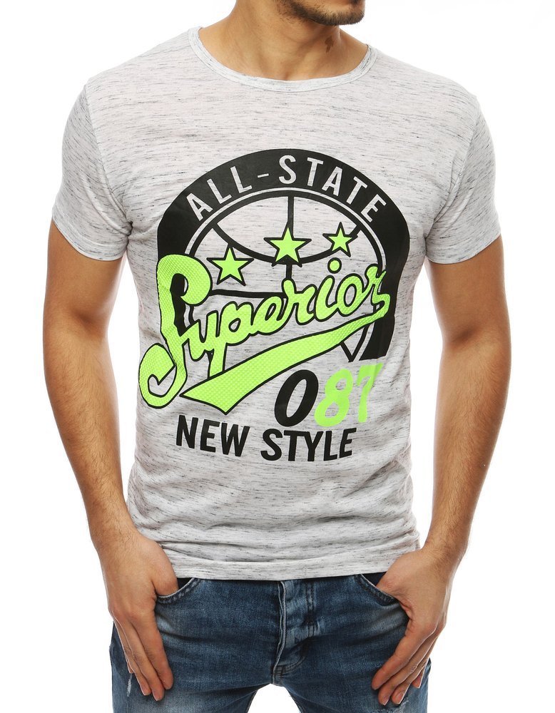 White RX3953 men's T-shirt