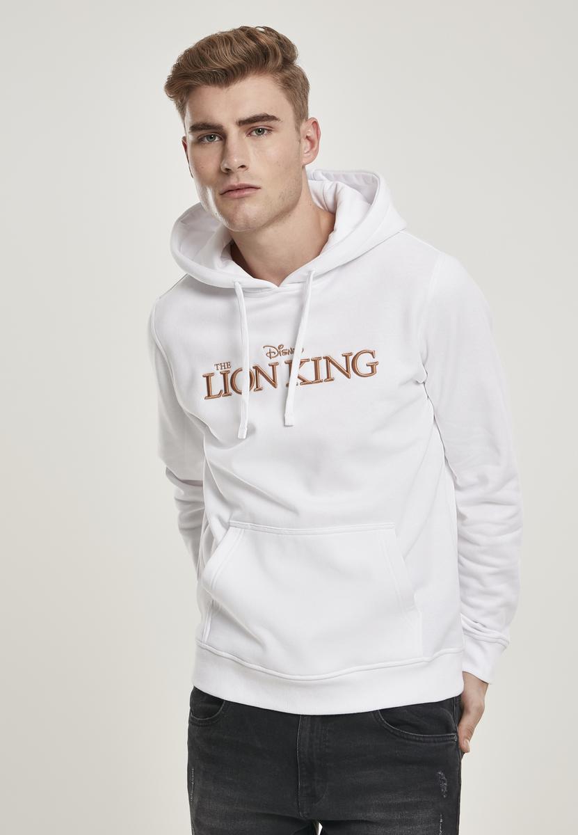 Lion King Logo 3D EMB Hoody White