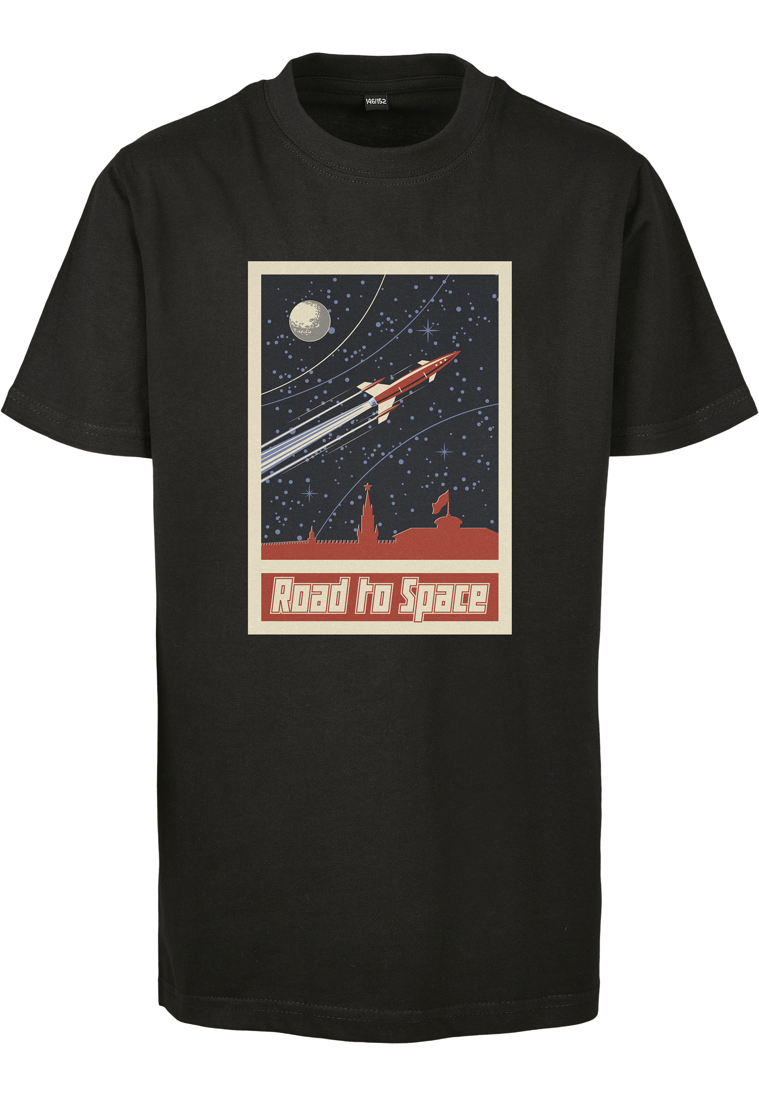 Levně Dětské tričko Road To Space černé