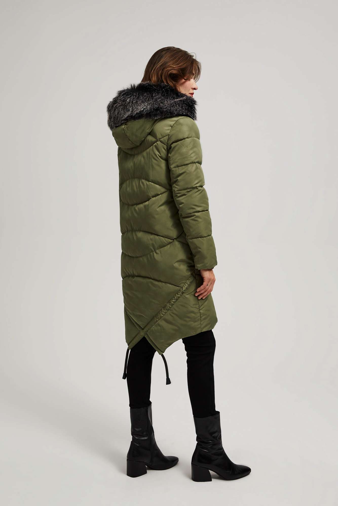 Marisse Quilted Jacket With A Warm Hood