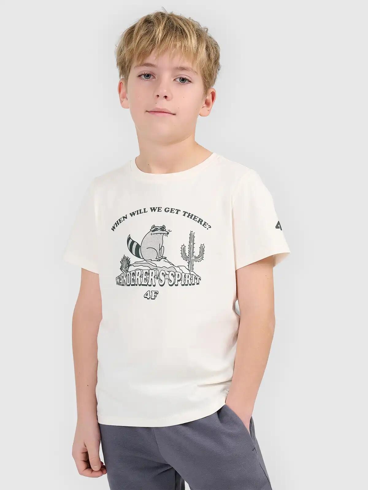 Boys' T-shirt 4F