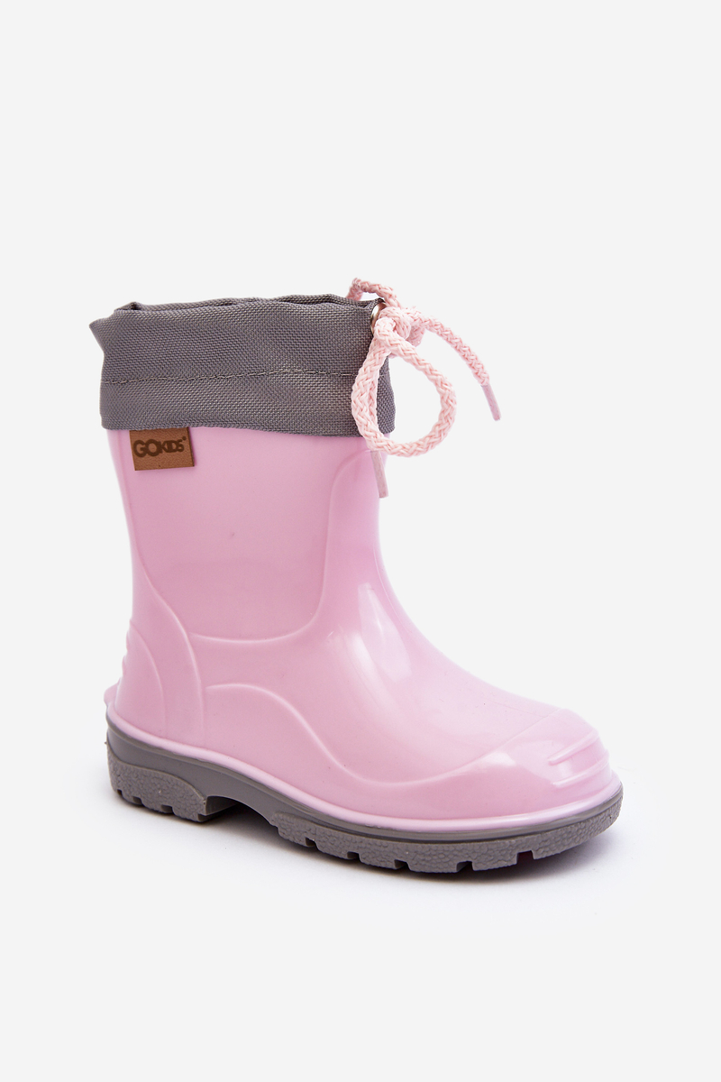 Children's Rain Boots KIMMY Pink GoKids