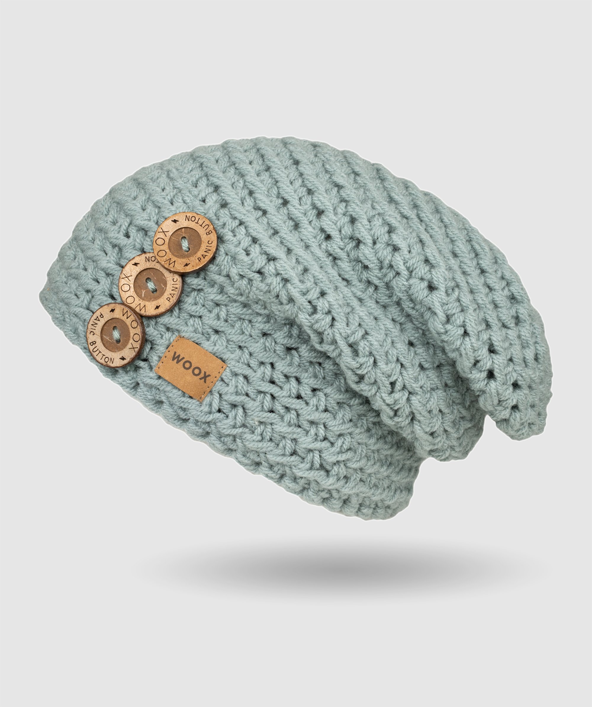 Čepice WOOX Sea Button Beanie