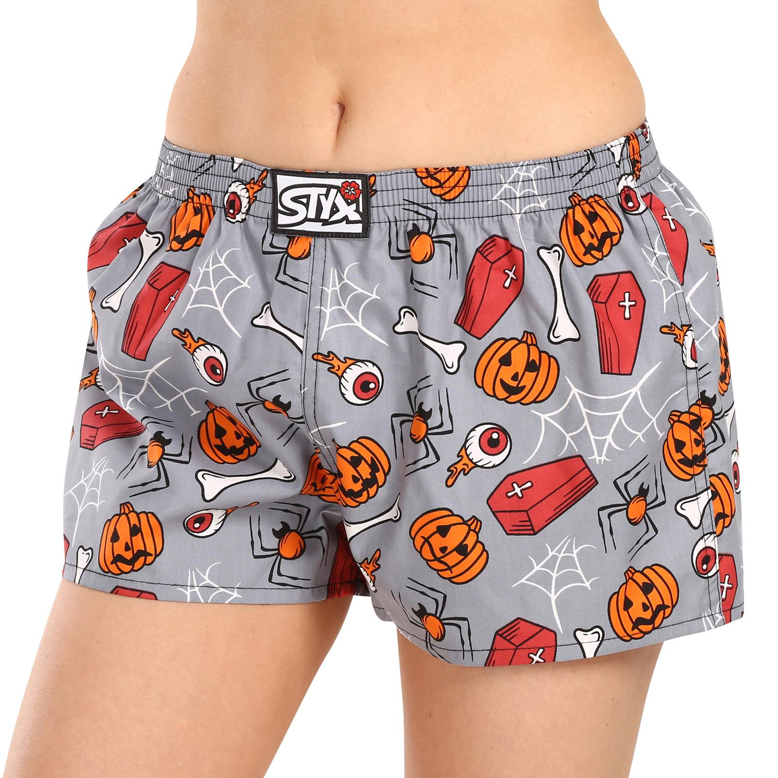 Women's briefs Styx art classic rubber Halloween coffins