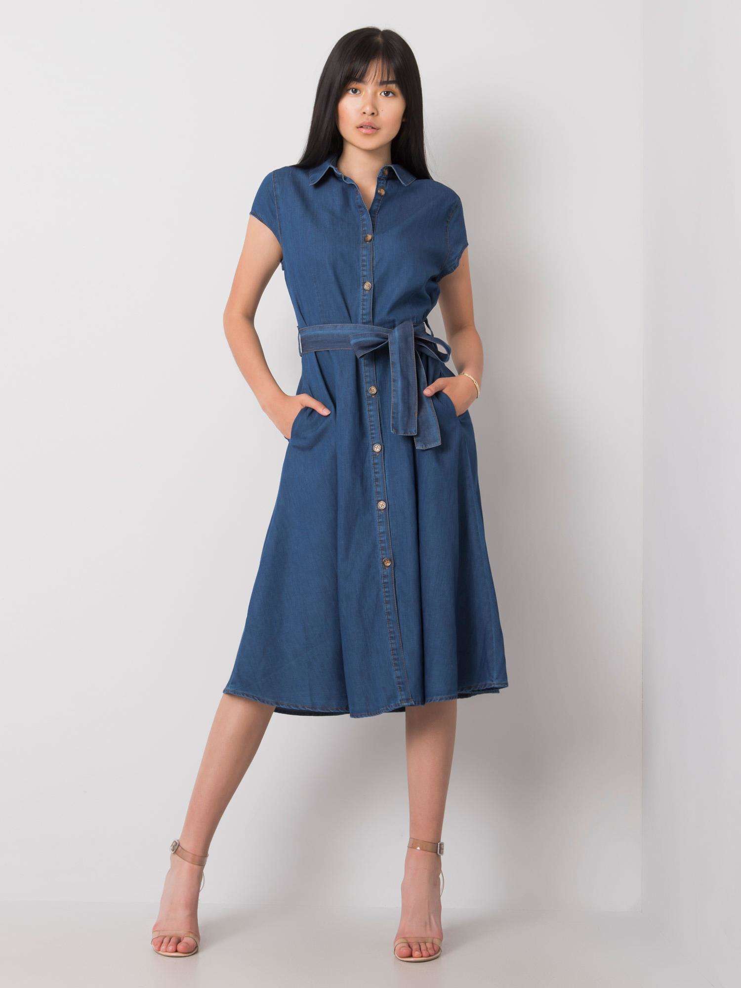 Dress-RO-SK-2254.11P-dark Blue