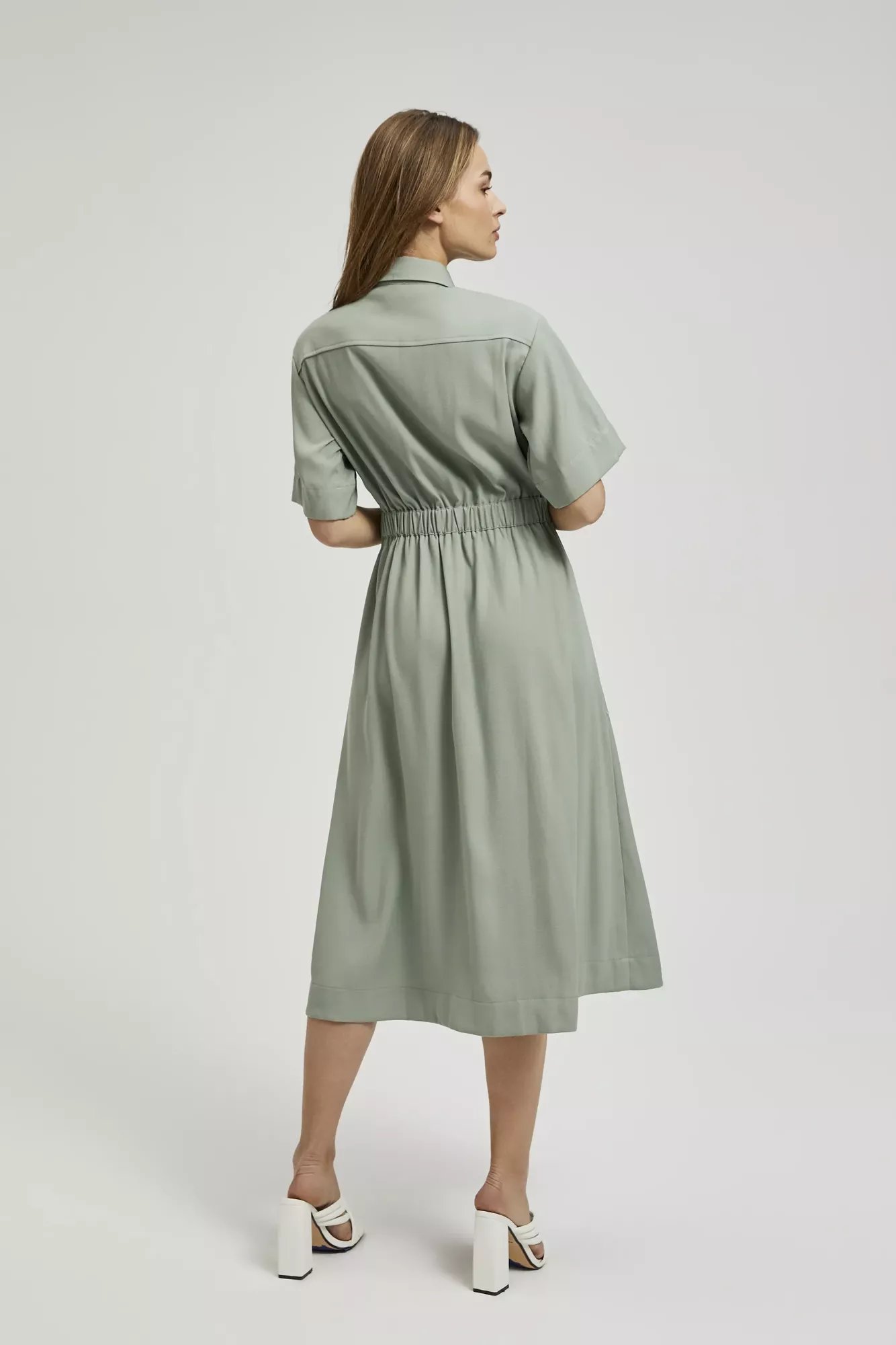 Marisse Women's Dress L-Su-4310 Olive