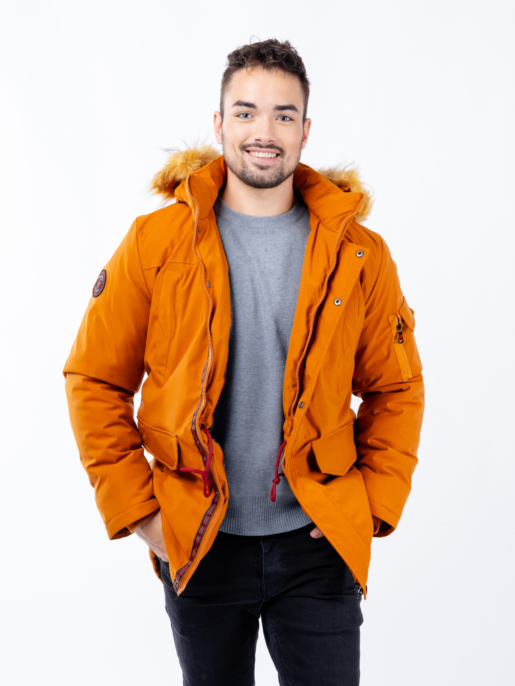 Geaca barbati, Glano