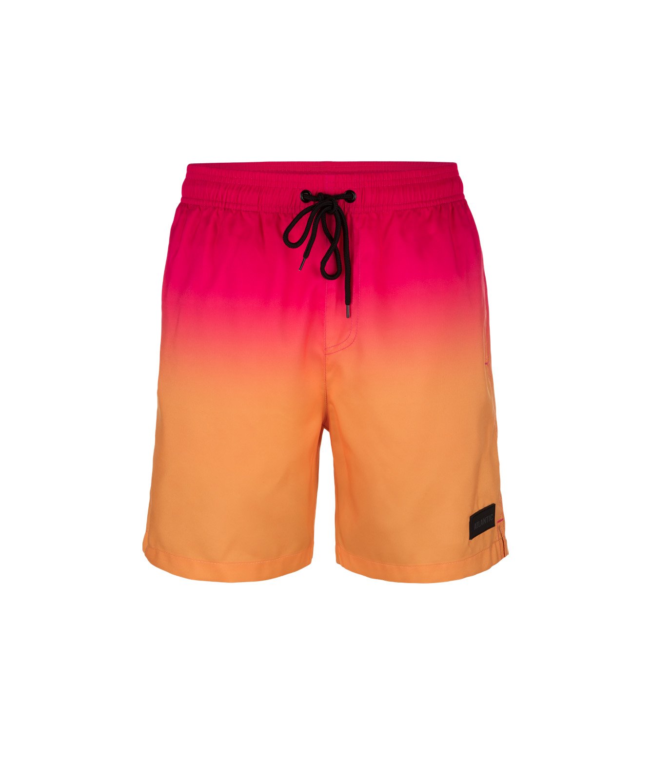 Levně Pánské plavecké šortky ATLANTIC - růžové/oranžové