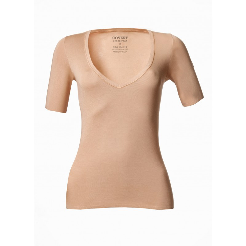 Women's Invisible T-shirt Covert beige