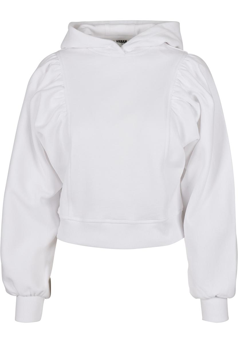Doamnelor Organice Colectarea Batwing Hoody White