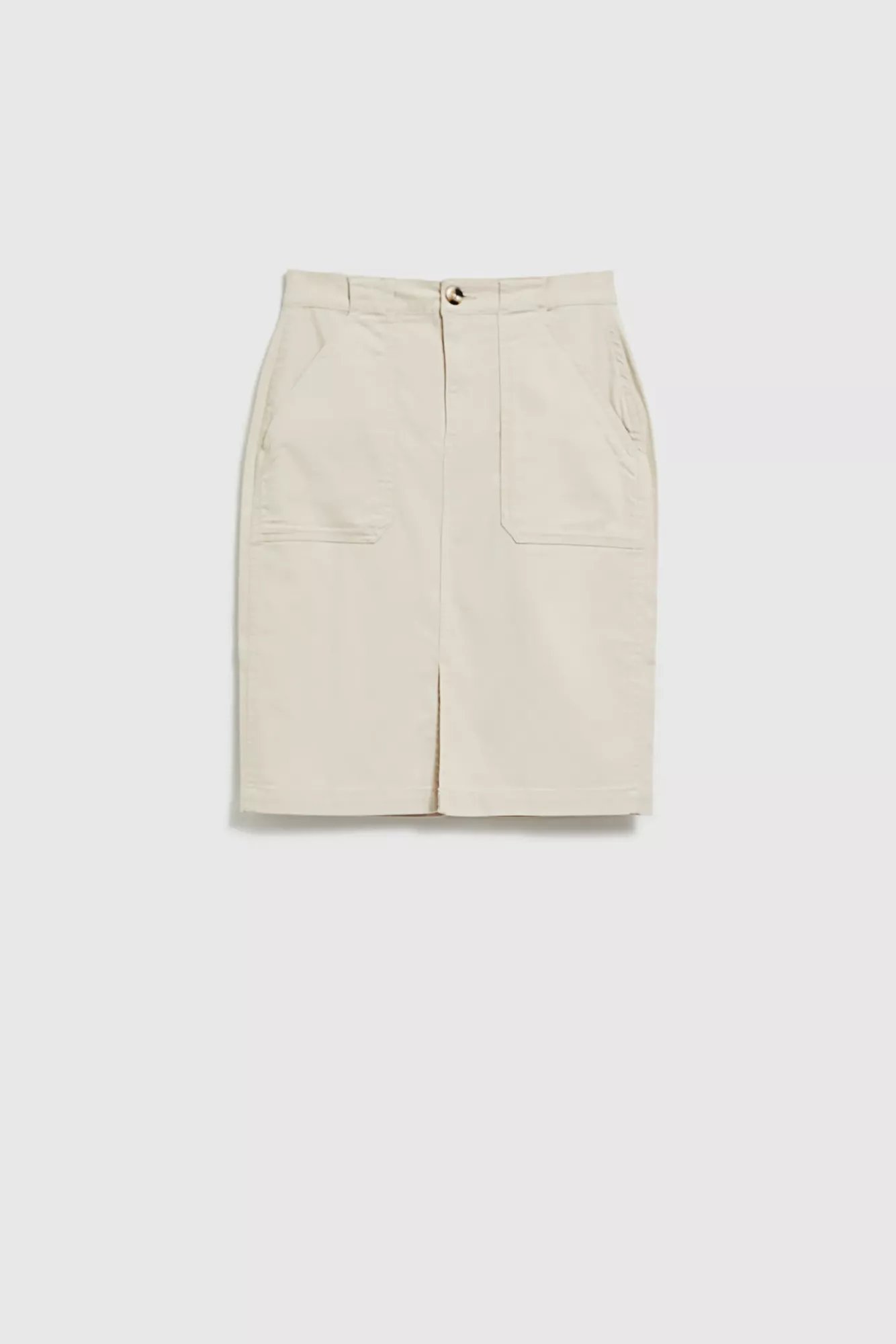 Beige women&#039;s skirt