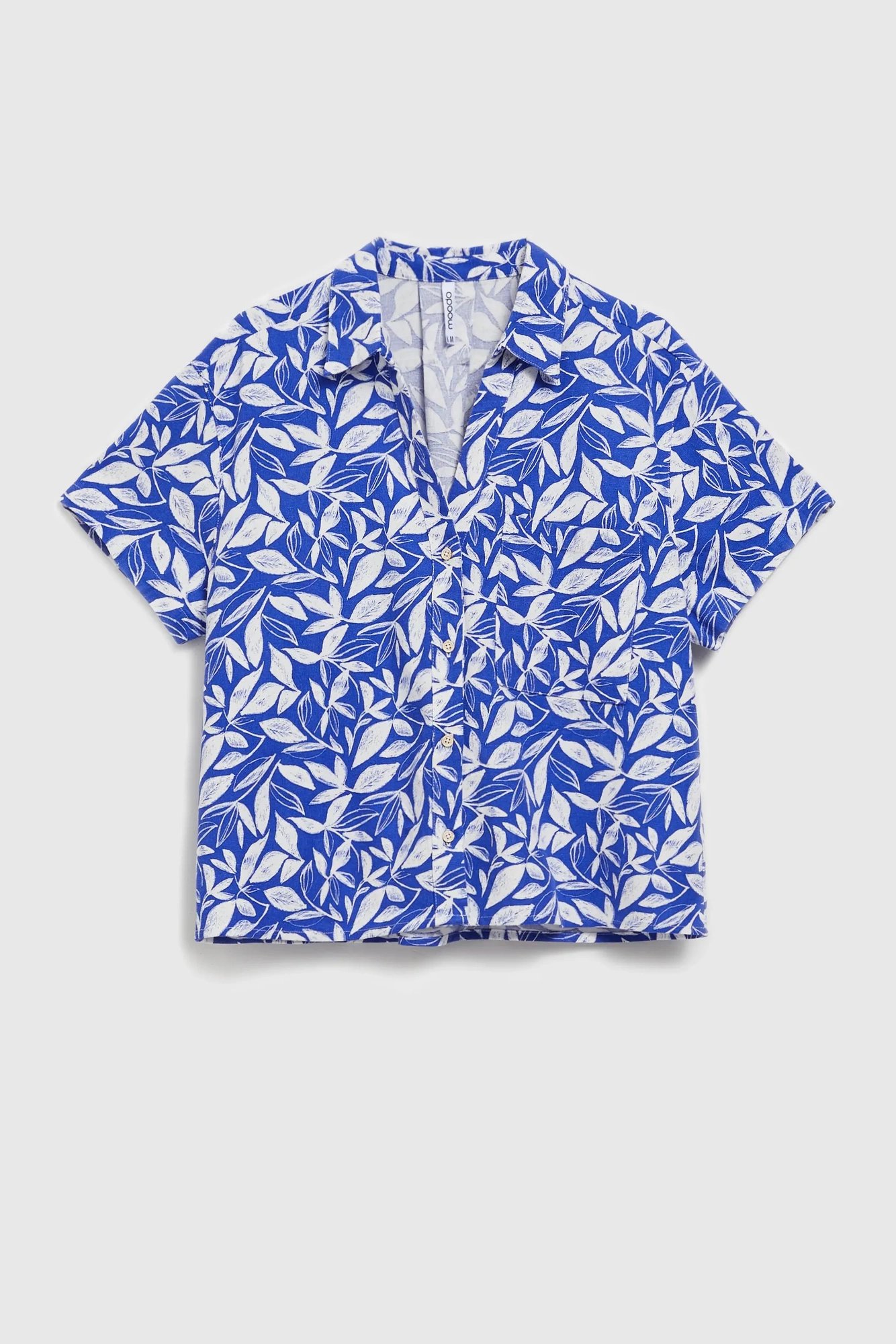 Women's shirt MOODO - light blue