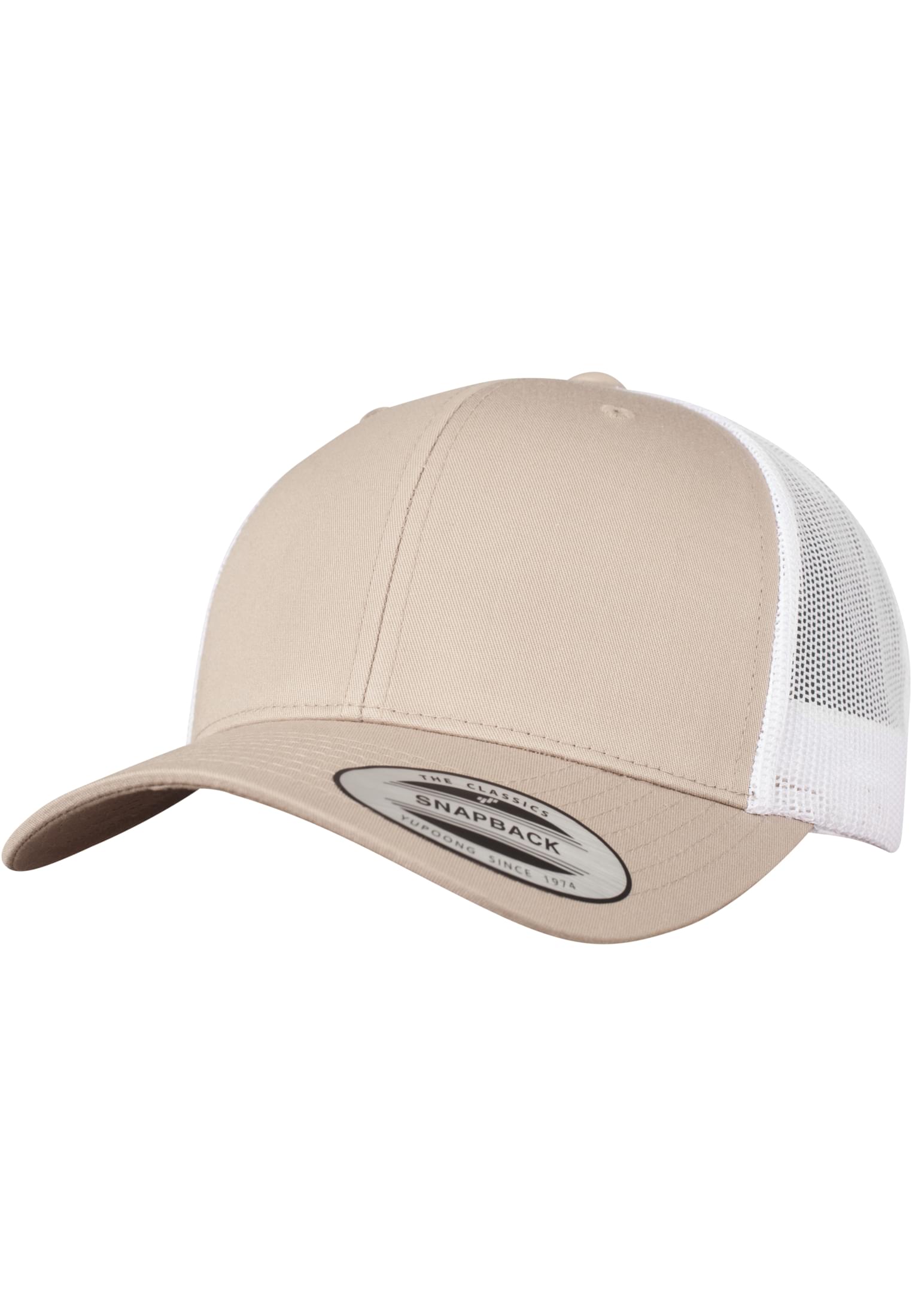 Retro Trucker 2-Tone Khaki/white