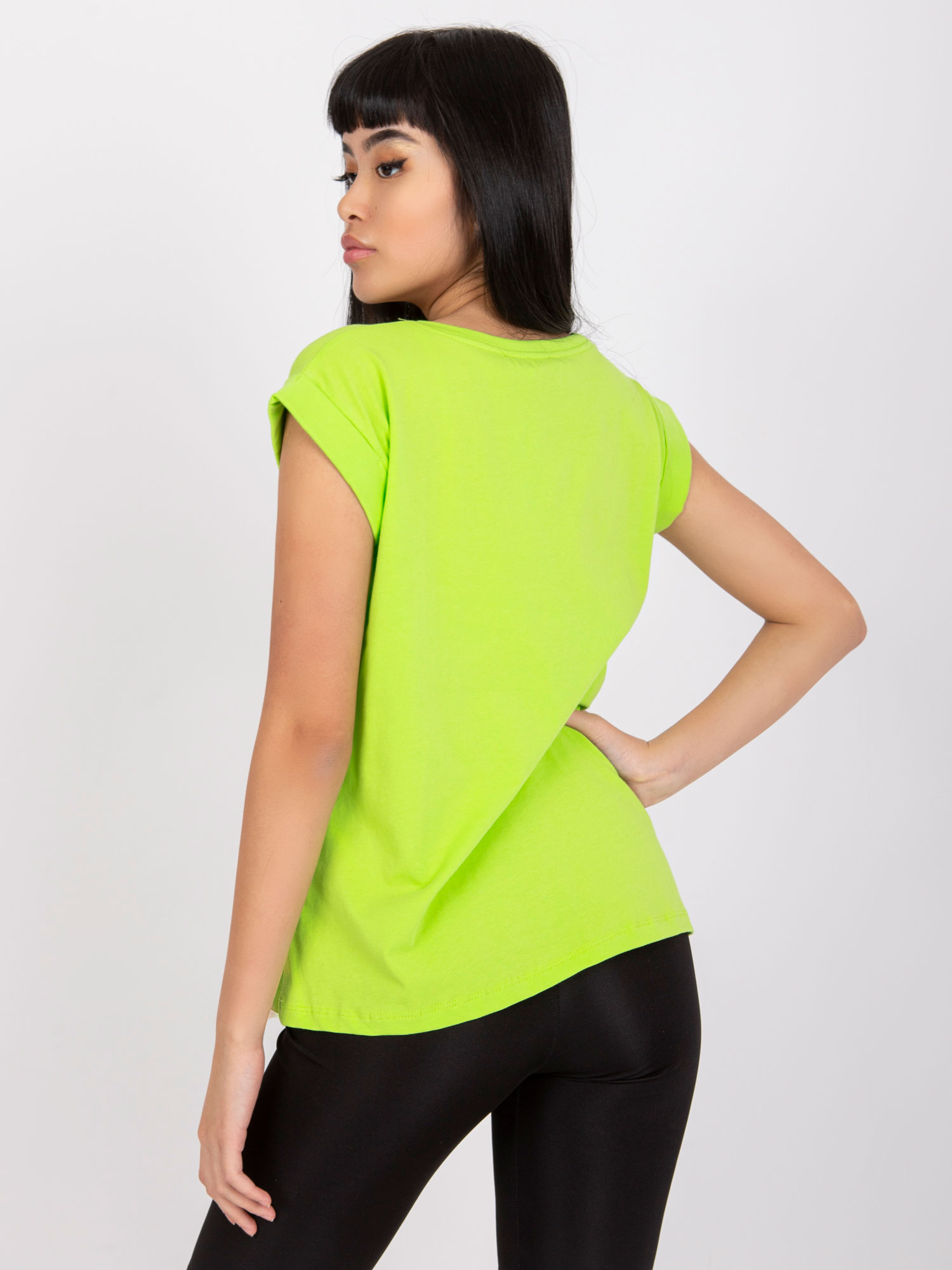 T-shirt-RV-TS-7543.12X-fluo Green