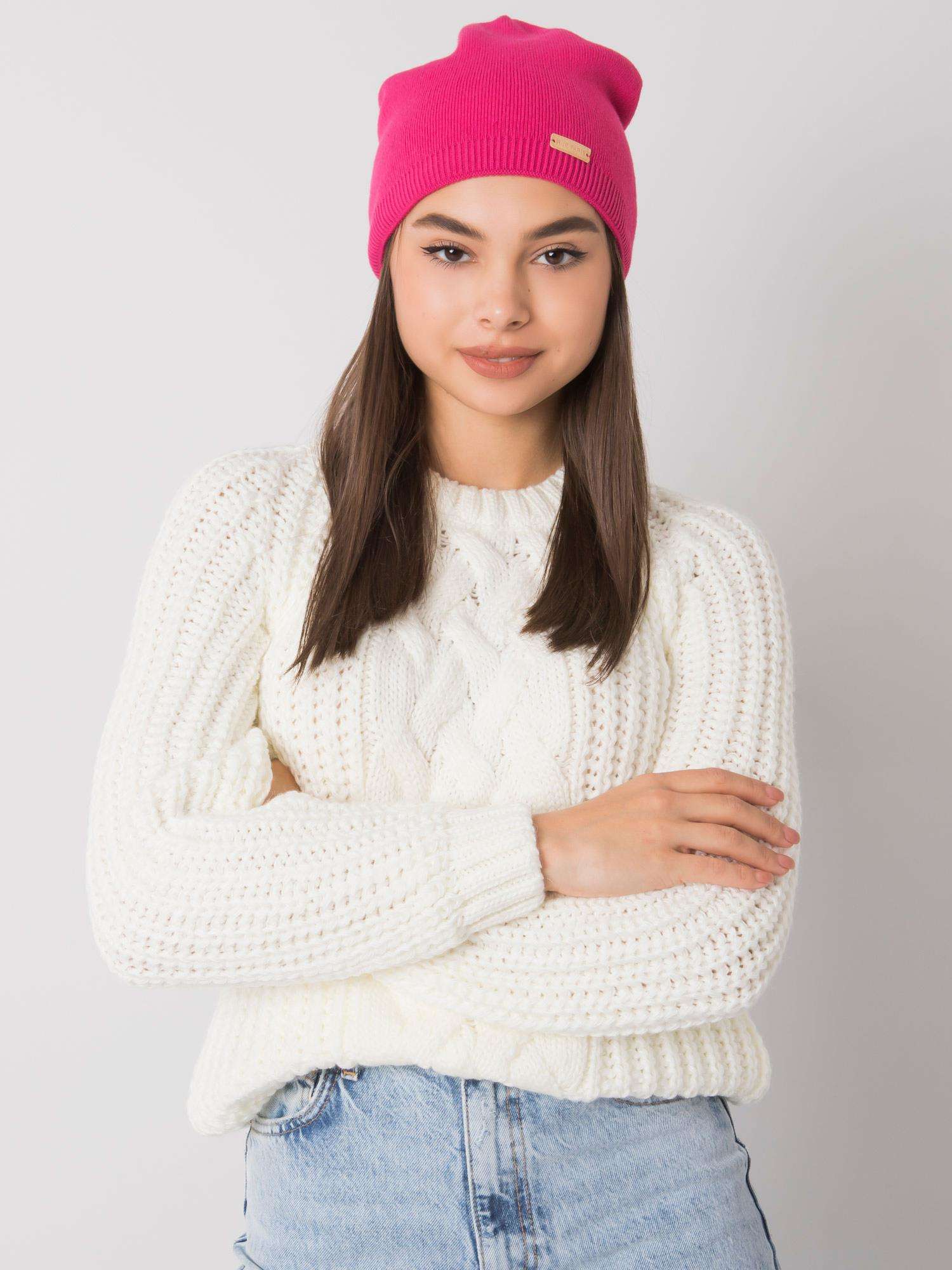 Pink Beanie RUE PARIS