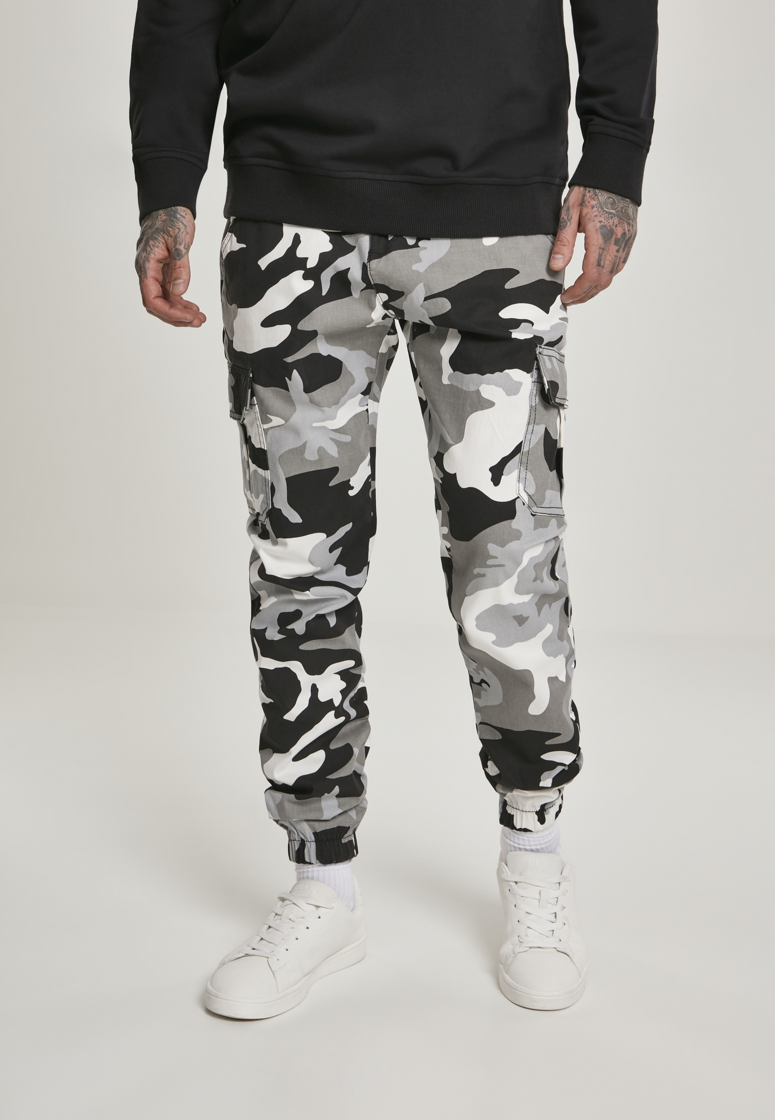 Camo Cargo Jogging Pantaloni 2.0 camo zăpadă