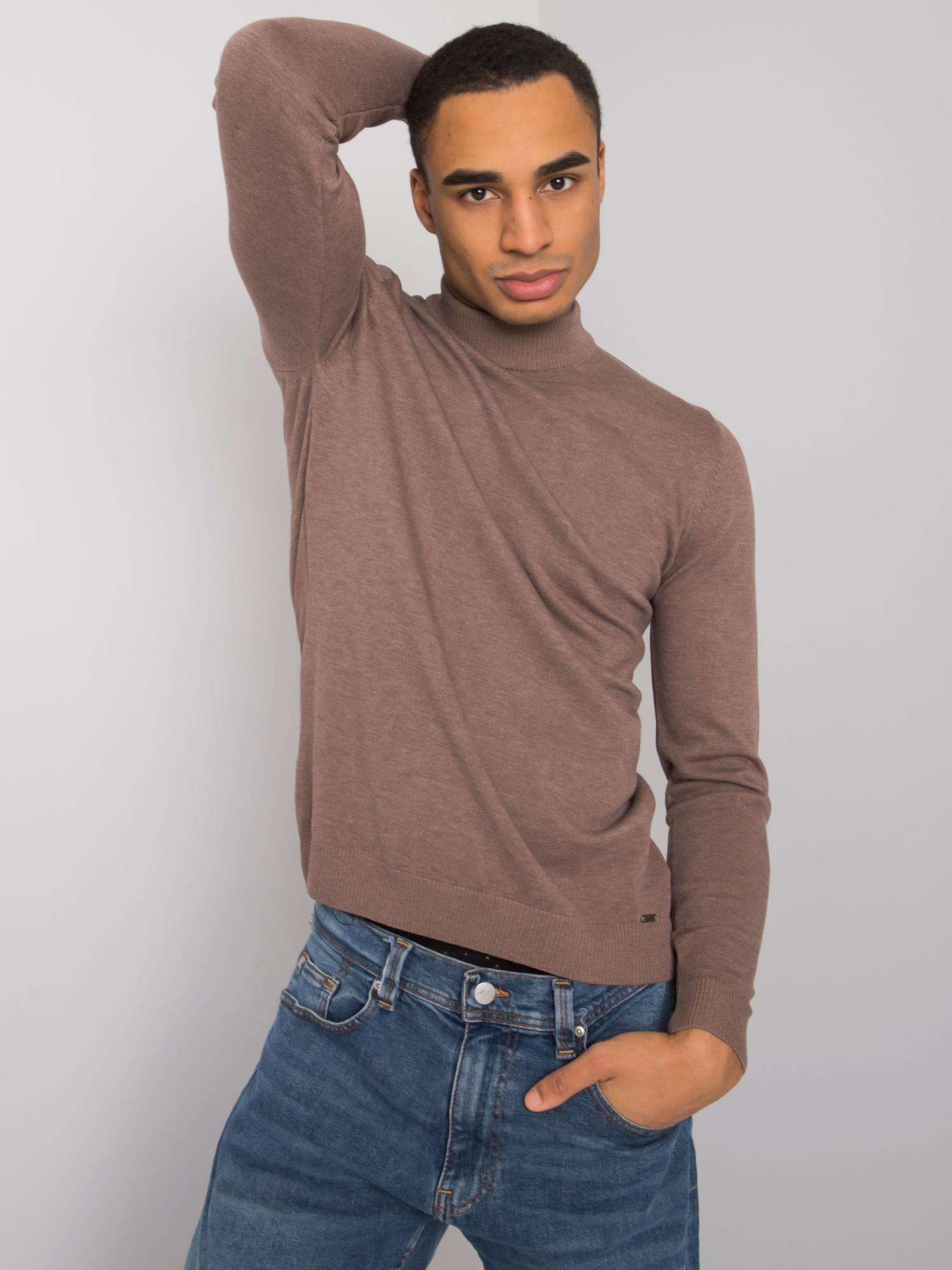 Men's sweater Daxton LIWALI coffee melange