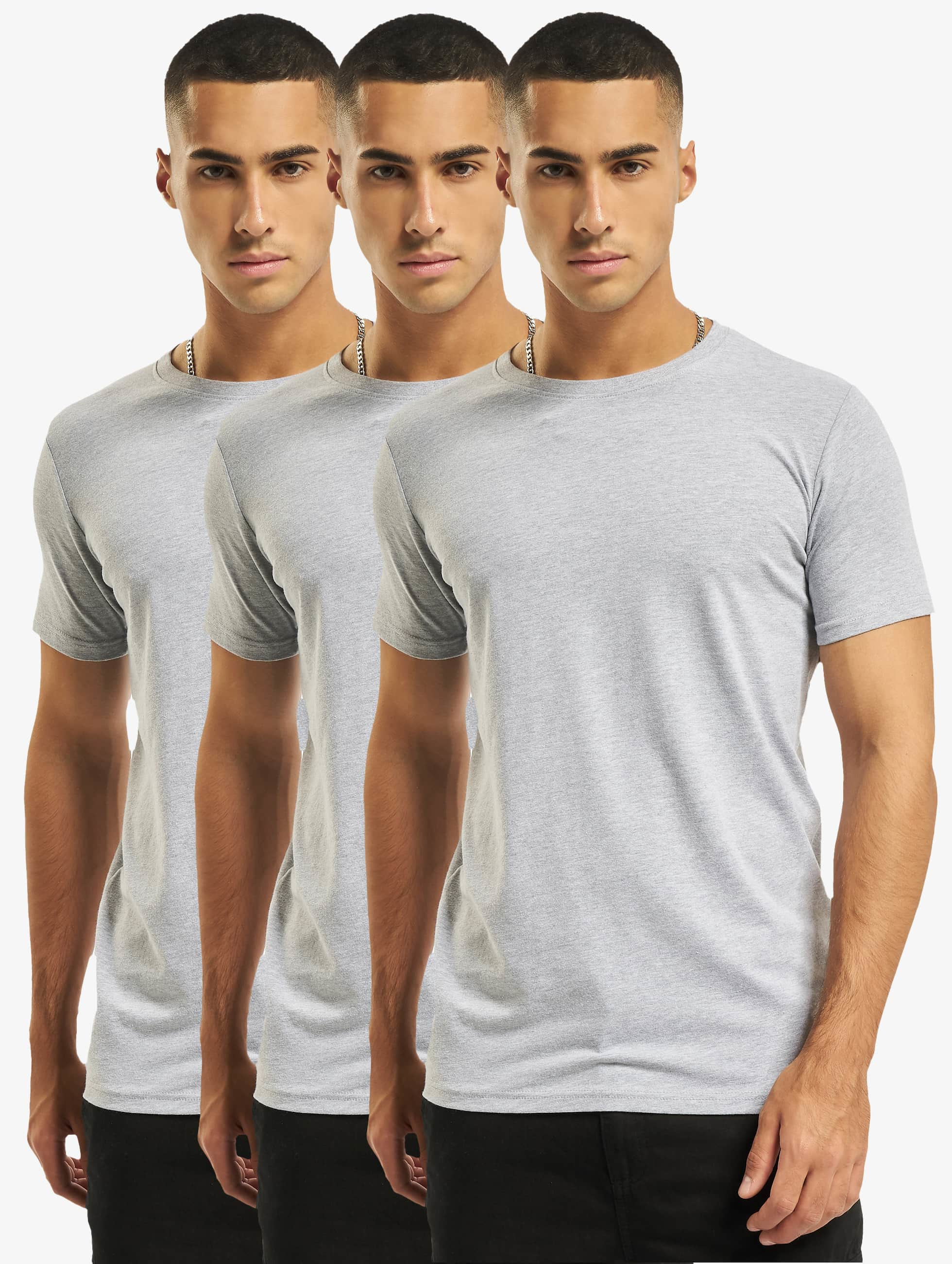 DEF Weary T-shirt 3 Pieces Grey+grey+grey